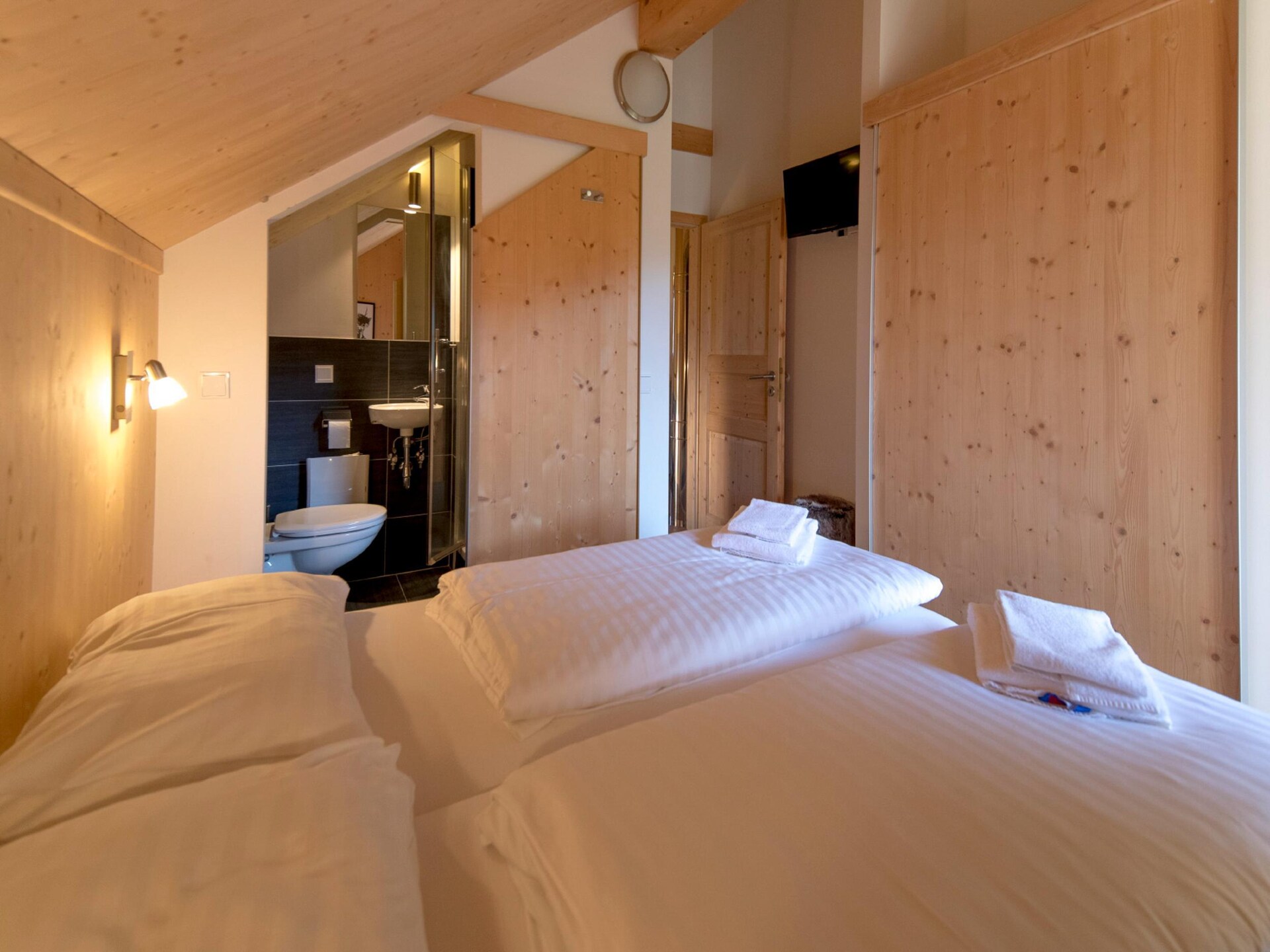 Chalet 15 aan de Kreischberg: 100m van de piste, met bubbelbad en boszicht - foto 15