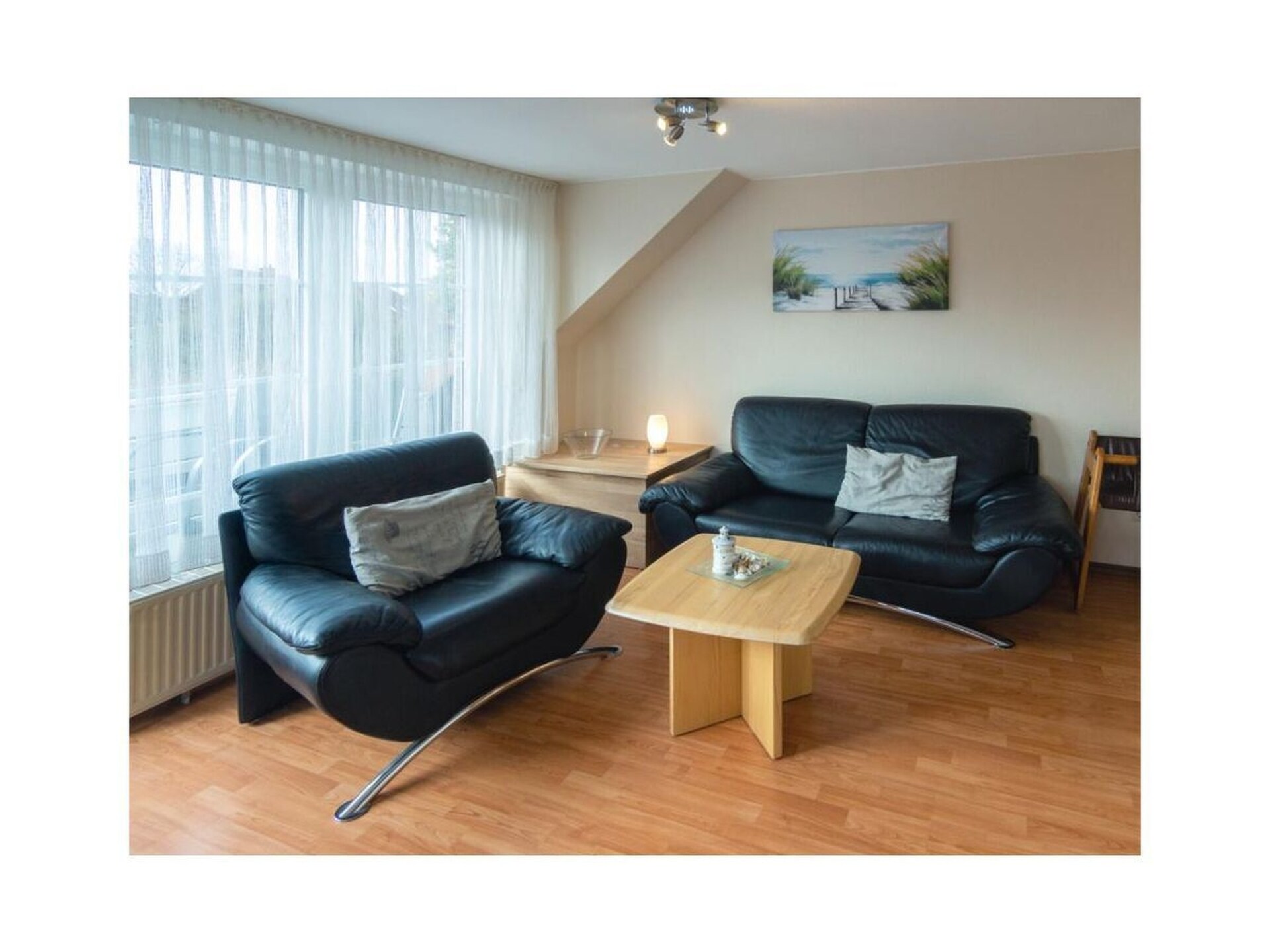 Licht appartement met balkon op loopafstand van strand Norddeich - foto 3