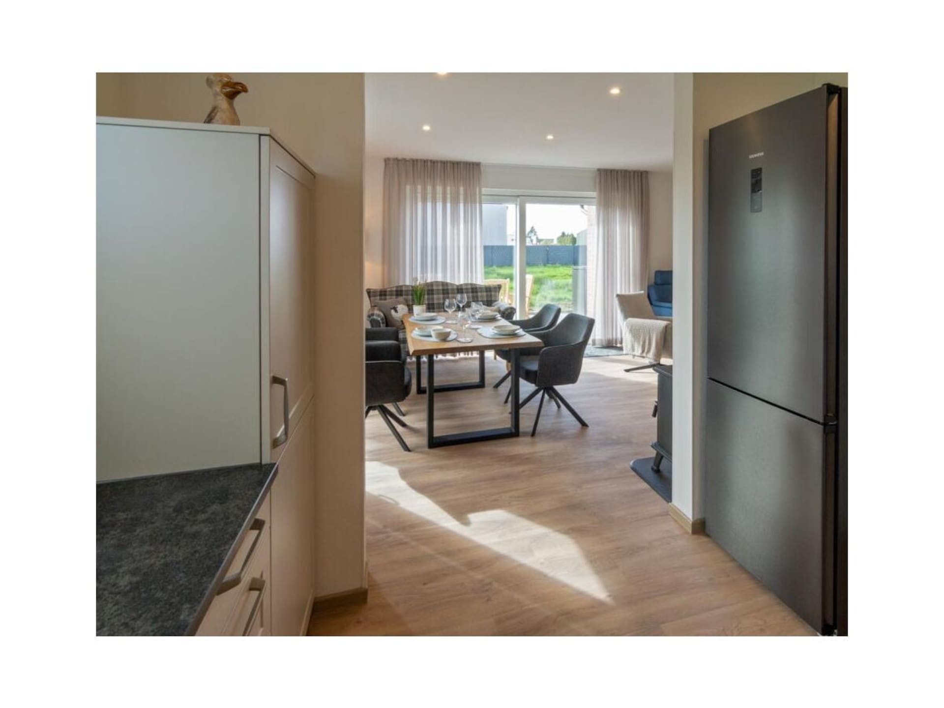 Lüttje Steern: comfortabel vakantieappartement in Hage, 4 pers., 2 badkamers - foto 12
