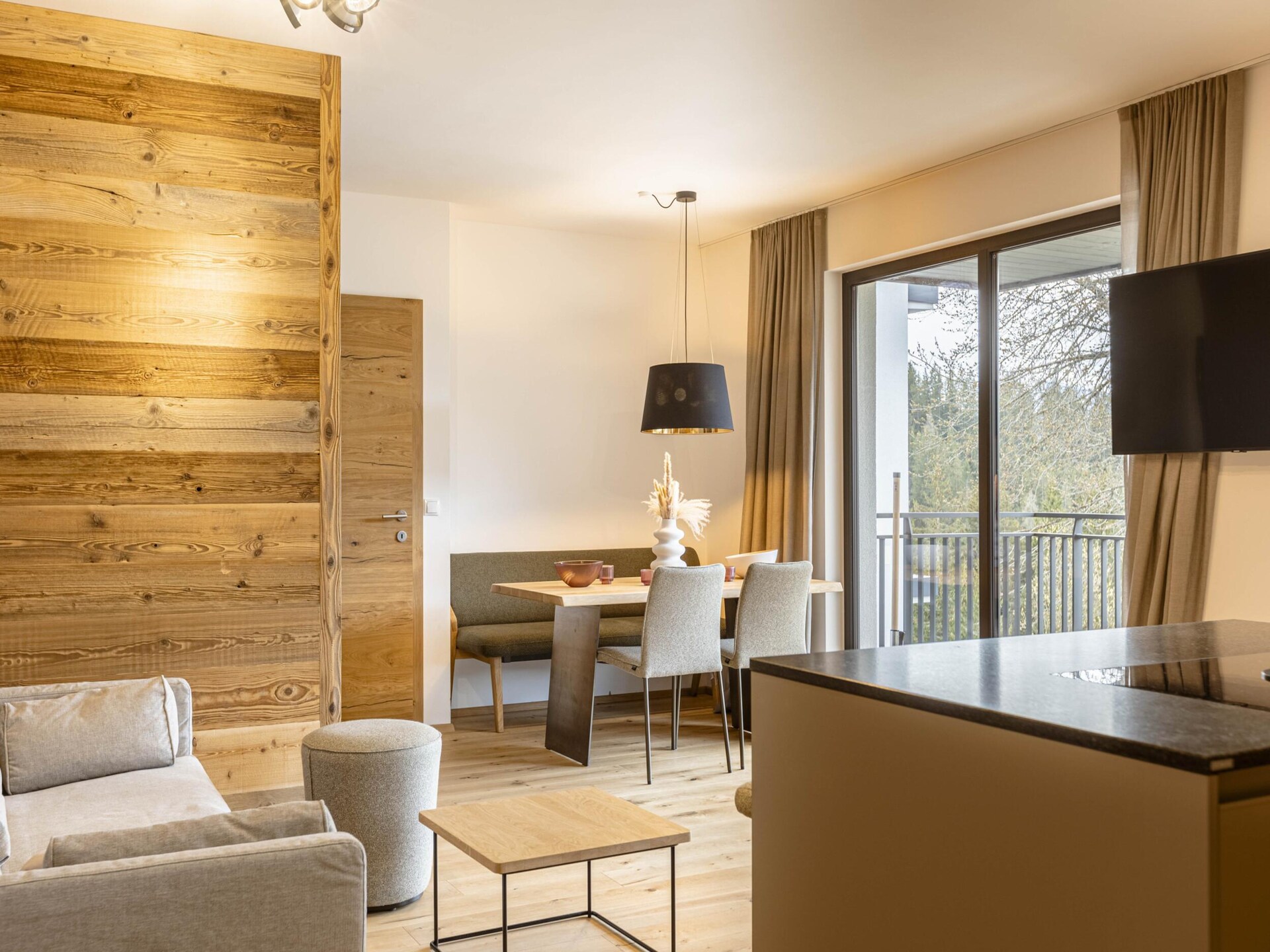 Modern appartement aan de golfbaan met bergzicht en wellness in St. Martin - foto 16