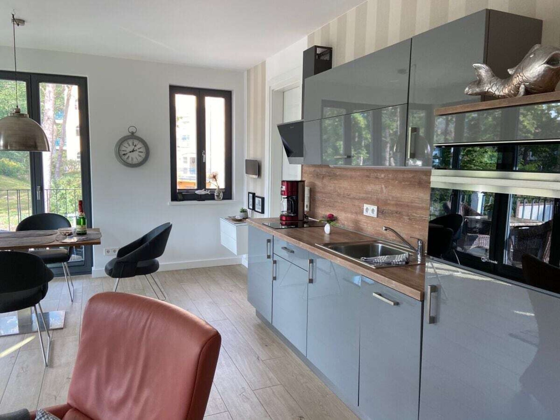 Strandvilla Andrea – Modern appartement met balkon op 80 meter van het strand - foto 15