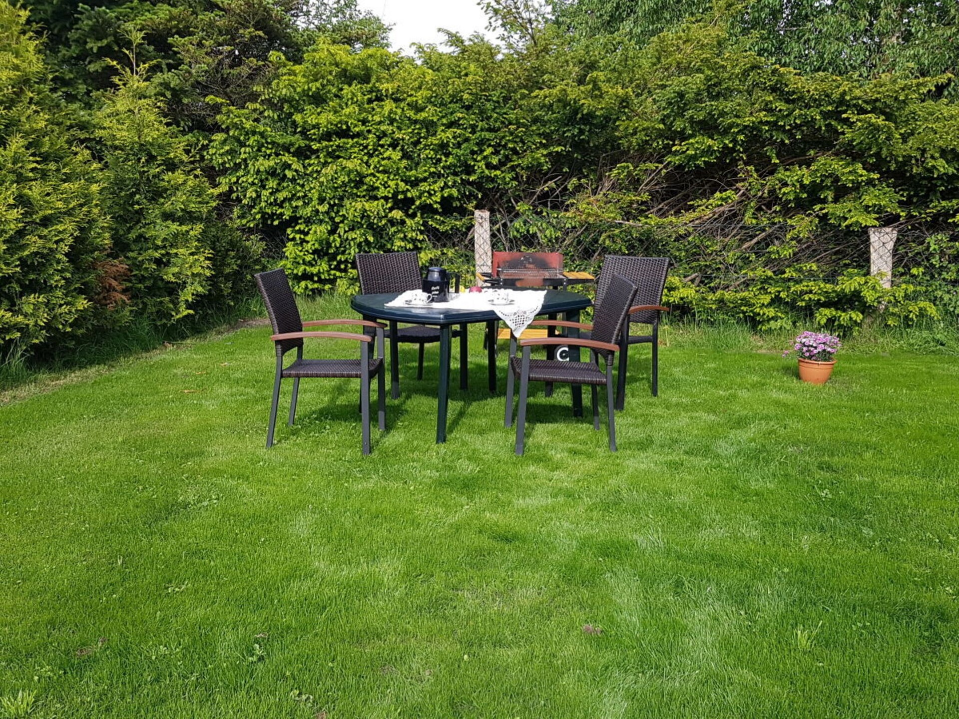 Comfortabel vakantiehuis met grote omheinde tuin in Großheide - foto 15