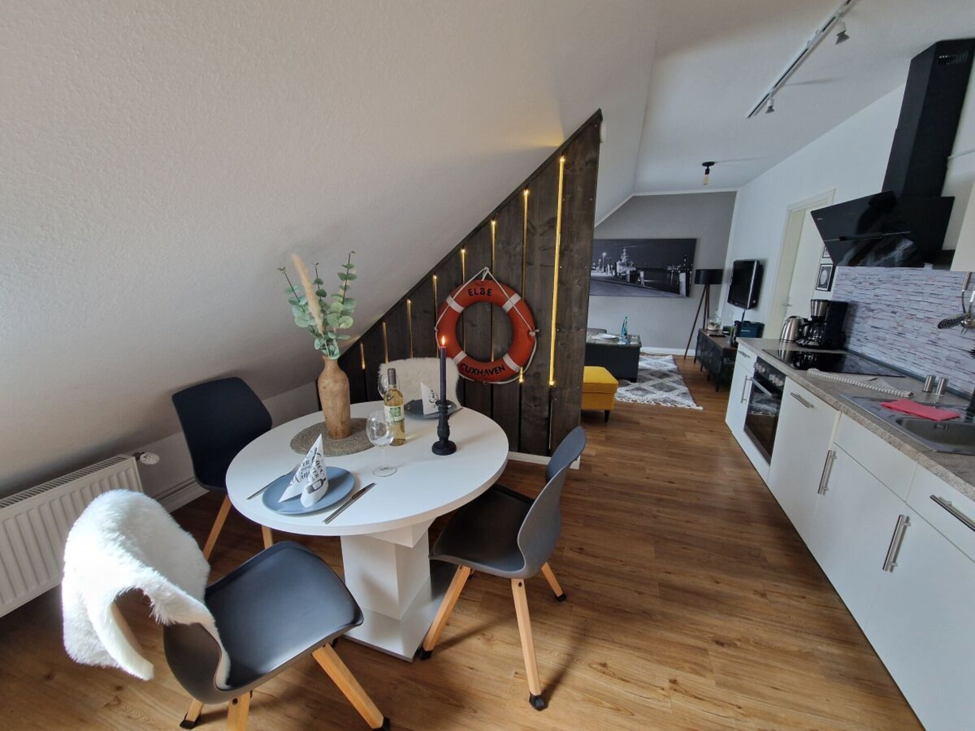 ToNi's Ankerplatz: Rustiek appartement vlakbij strand Döse in Cuxhaven - foto 7