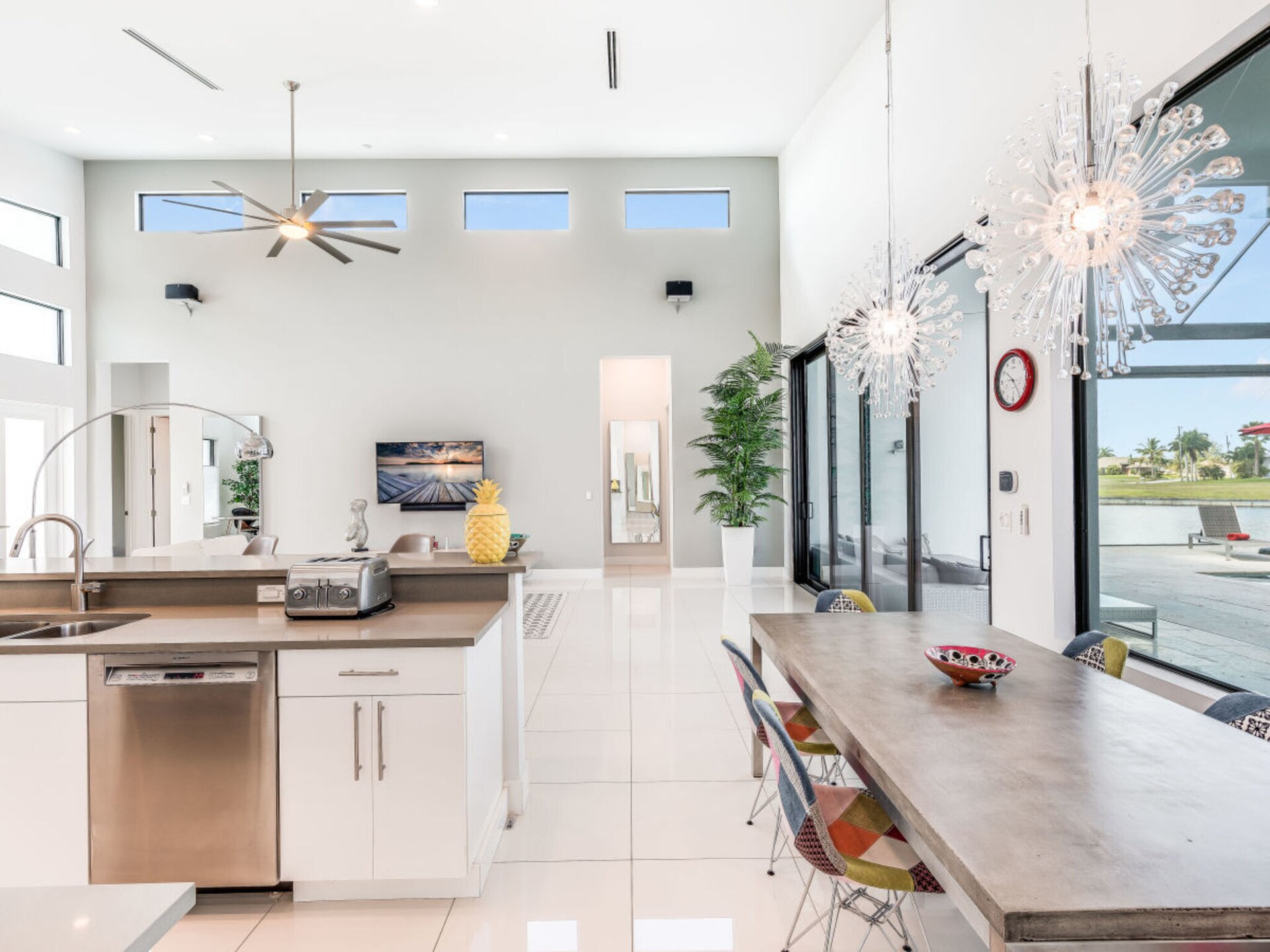 Design villa op schiereiland met adembenemend waterzicht in Cape Coral - foto 14
