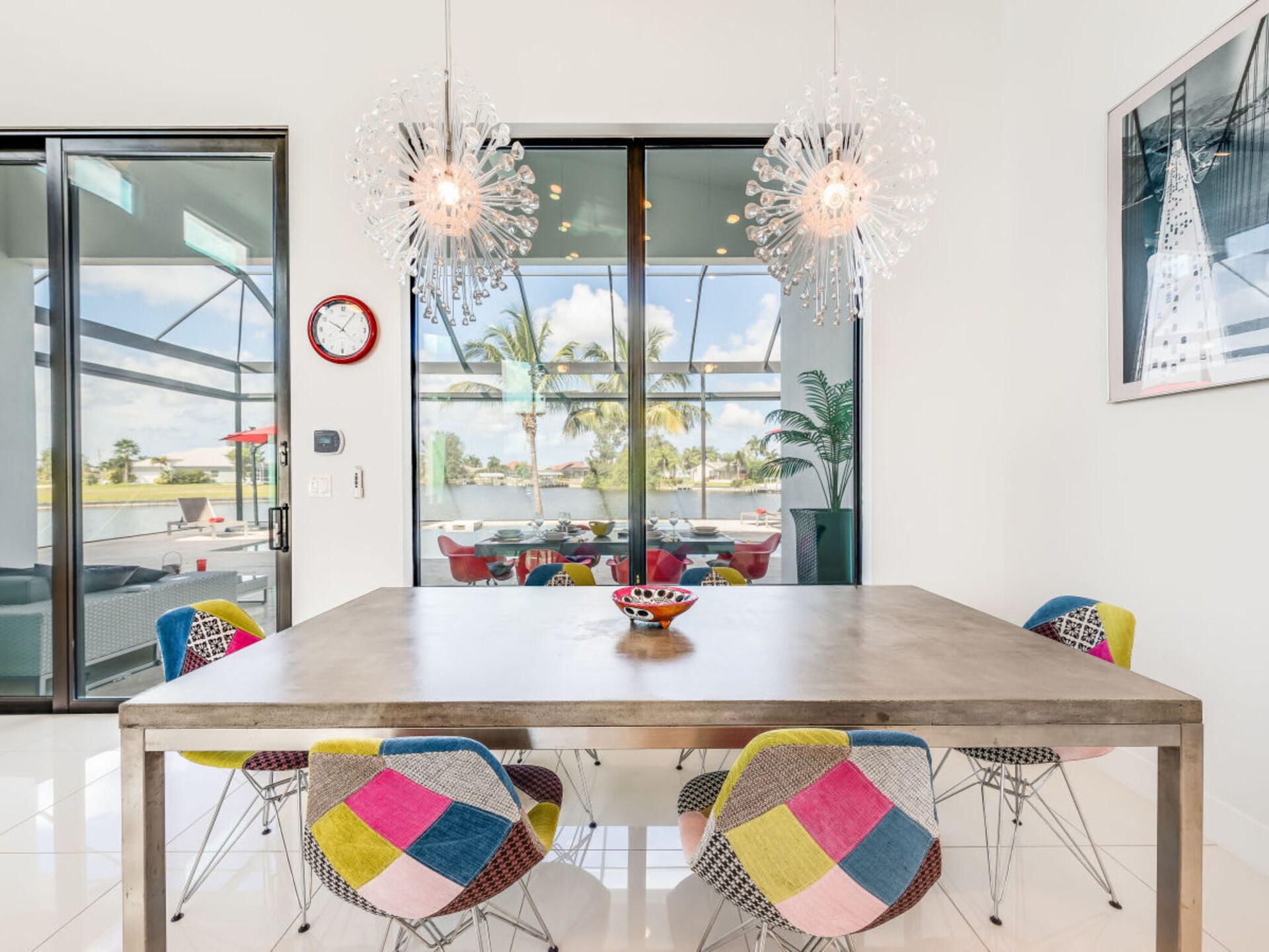 Design villa op schiereiland met adembenemend waterzicht in Cape Coral - foto 16