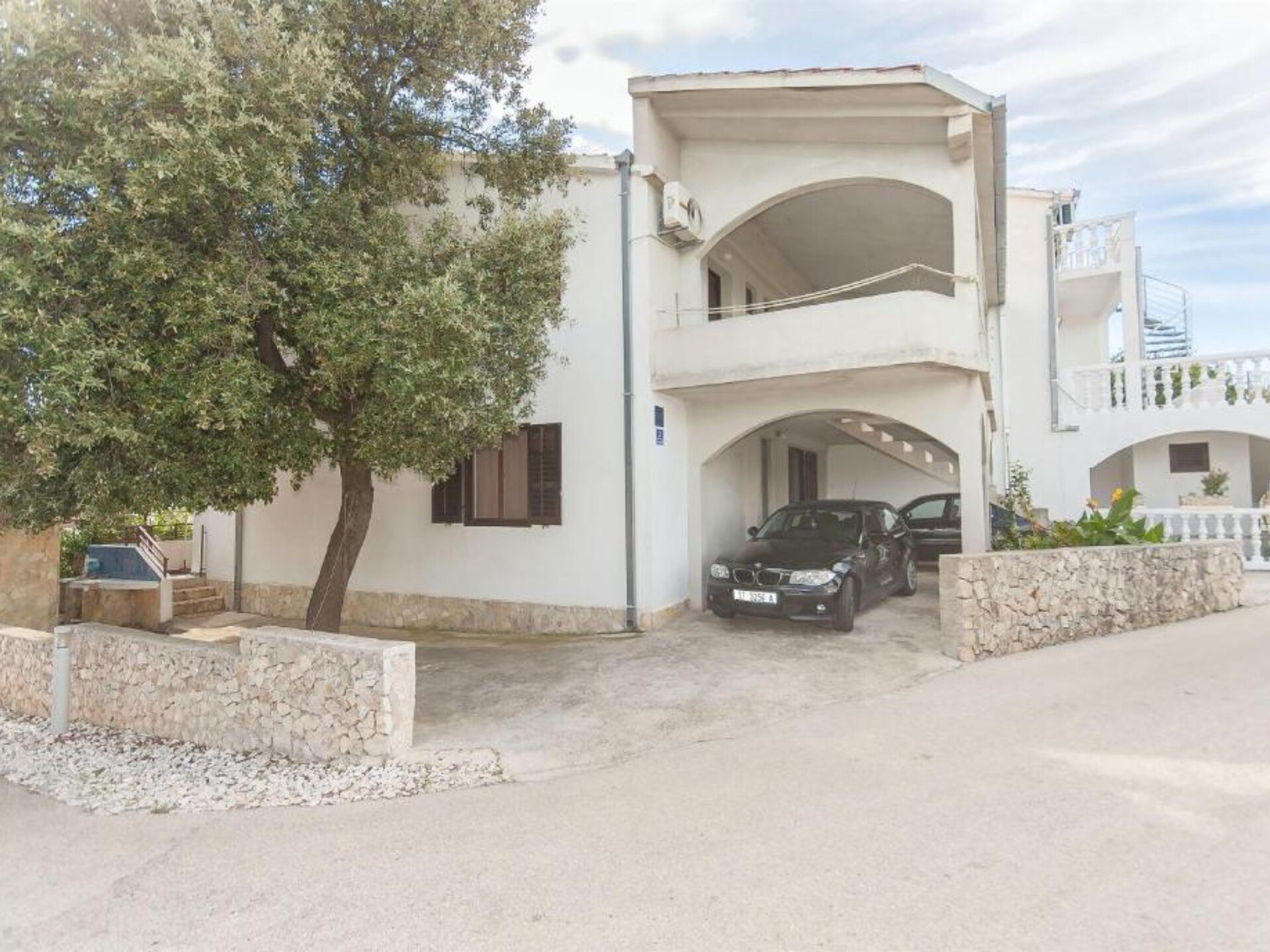 Modern appartement met zeezicht in Rogoznica, 100m van het strand - foto 14