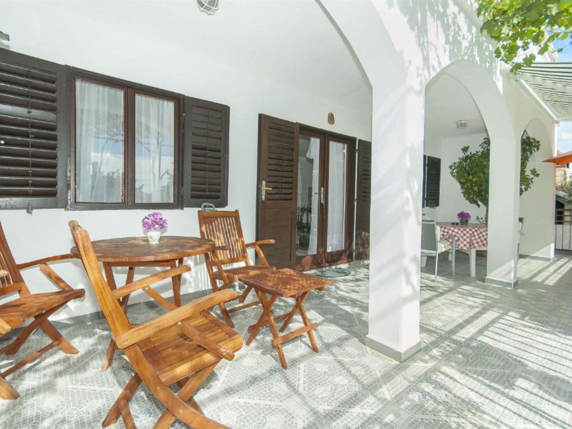 Modern appartement met zeezicht in Rogoznica, 100m van het strand - foto 3