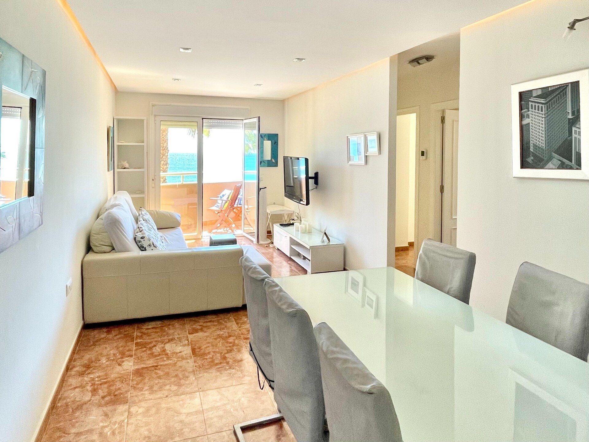 Golfbaan op 650m: Ruim appartement voor 6 personen in Roquetas de Mar - foto 4