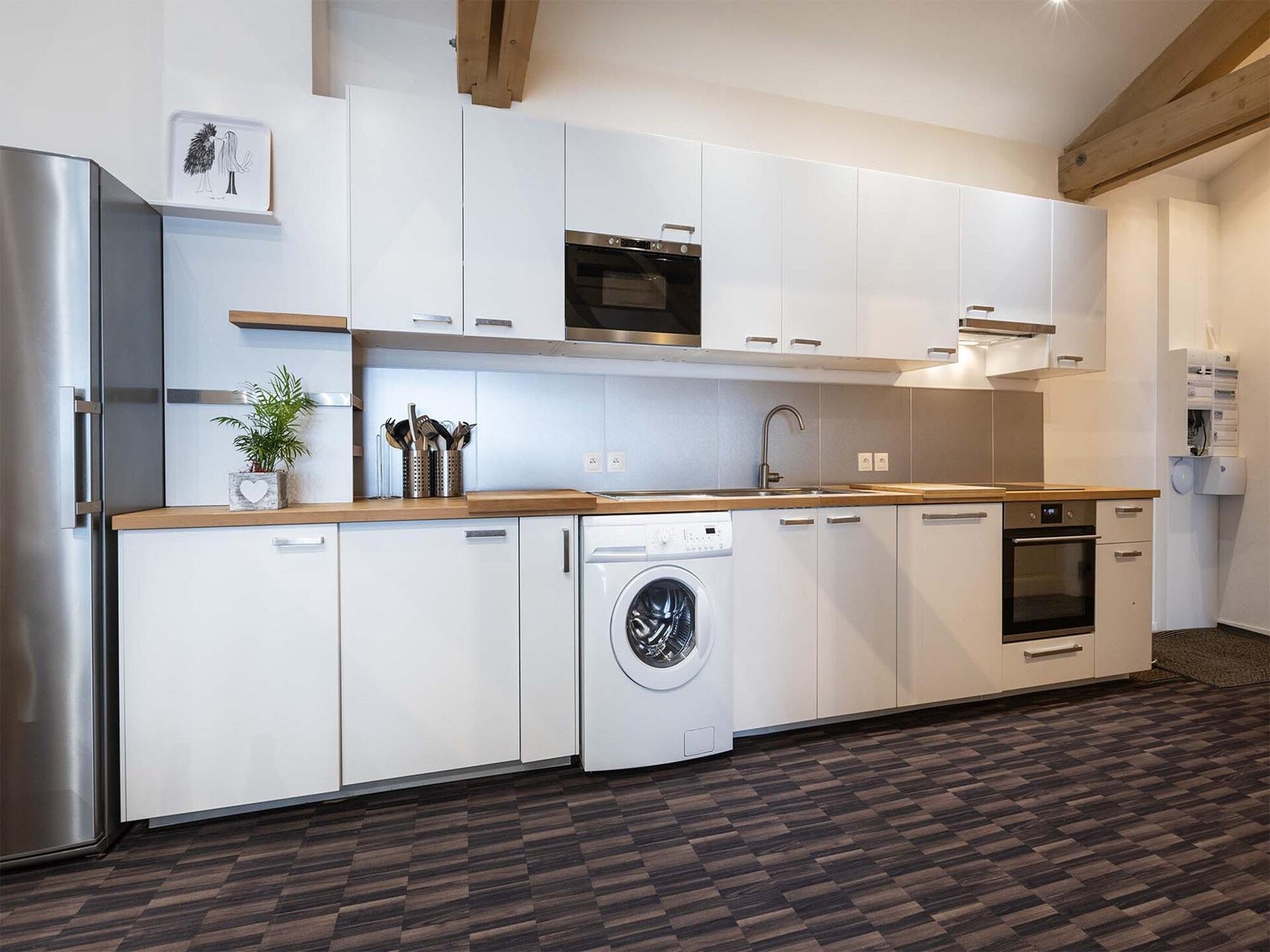 Gerenoveerd 14-persoons appartement met spa en uitzicht op de Vanoise - foto 16