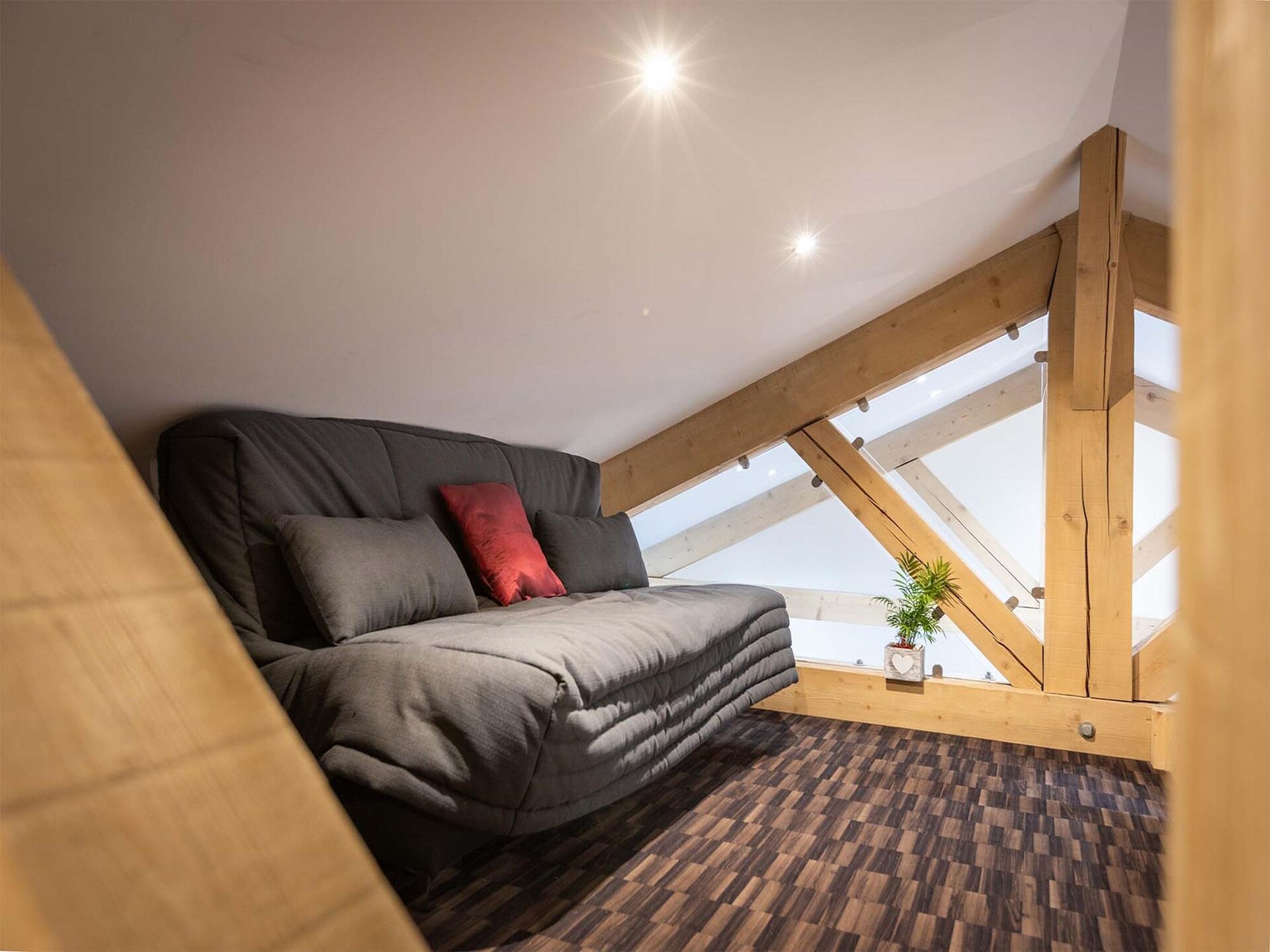 Gerenoveerd 14-persoons appartement met spa en uitzicht op de Vanoise - foto 11