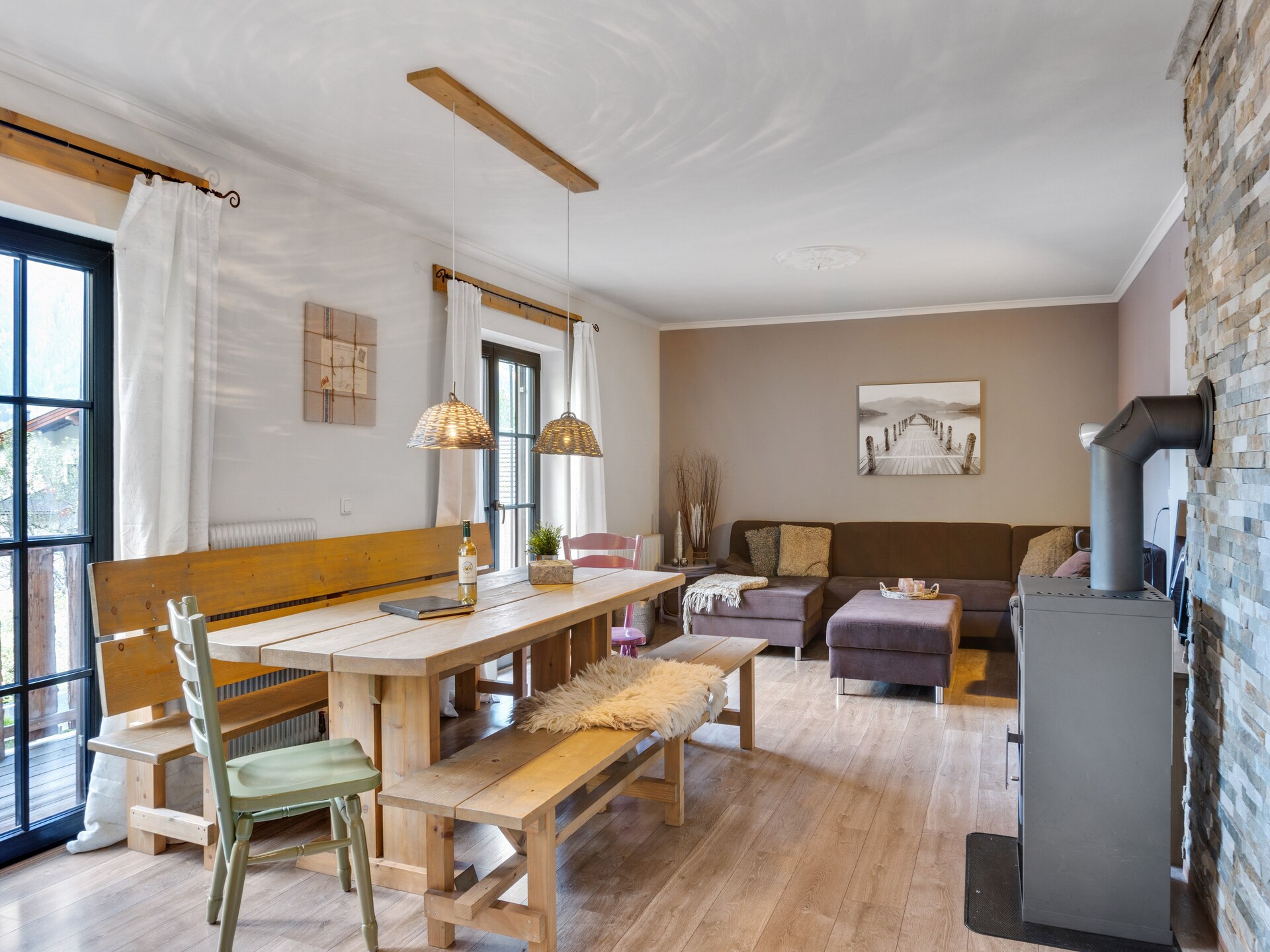 Ruim chaletappartement voor 12 personen direct aan de skipiste in Leogang - foto 10