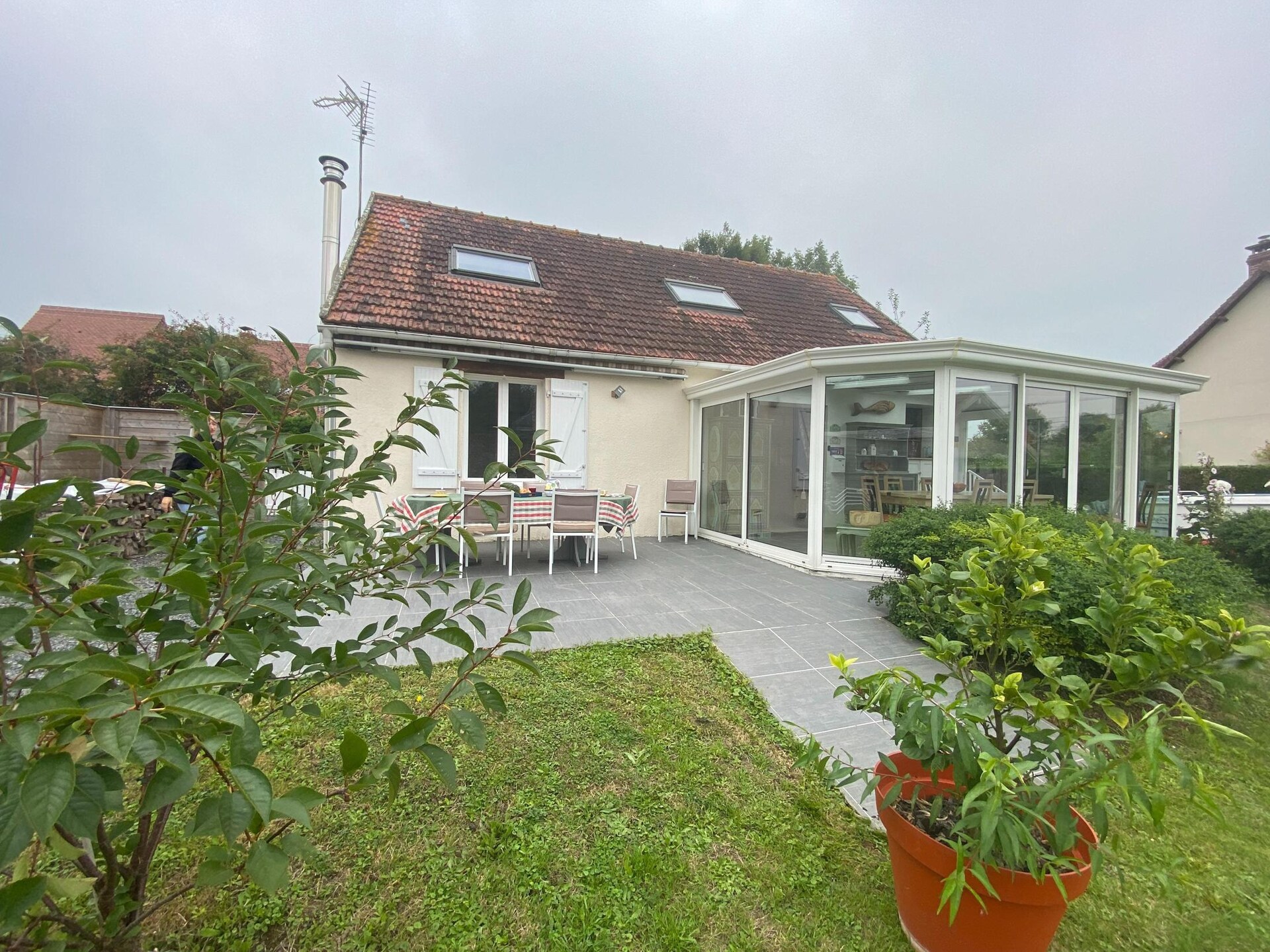 Vrijstaand vakantiehuis in Asnelles, 600m van het strand, 3 slaapkamers - foto 7
