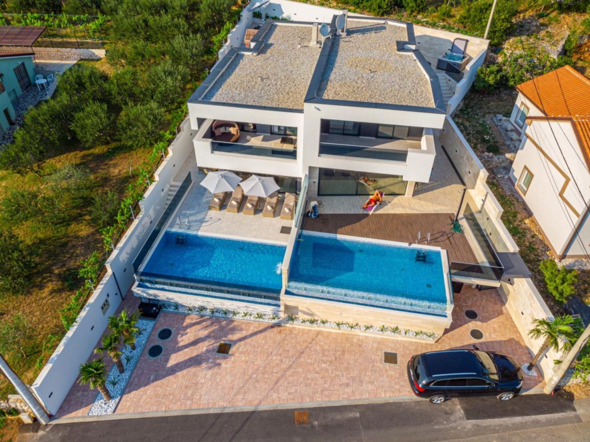 Lorena Stylish Sea View Villa – Luxe 4-slaapkamervilla met privézwembad in Crikvenica - foto 17