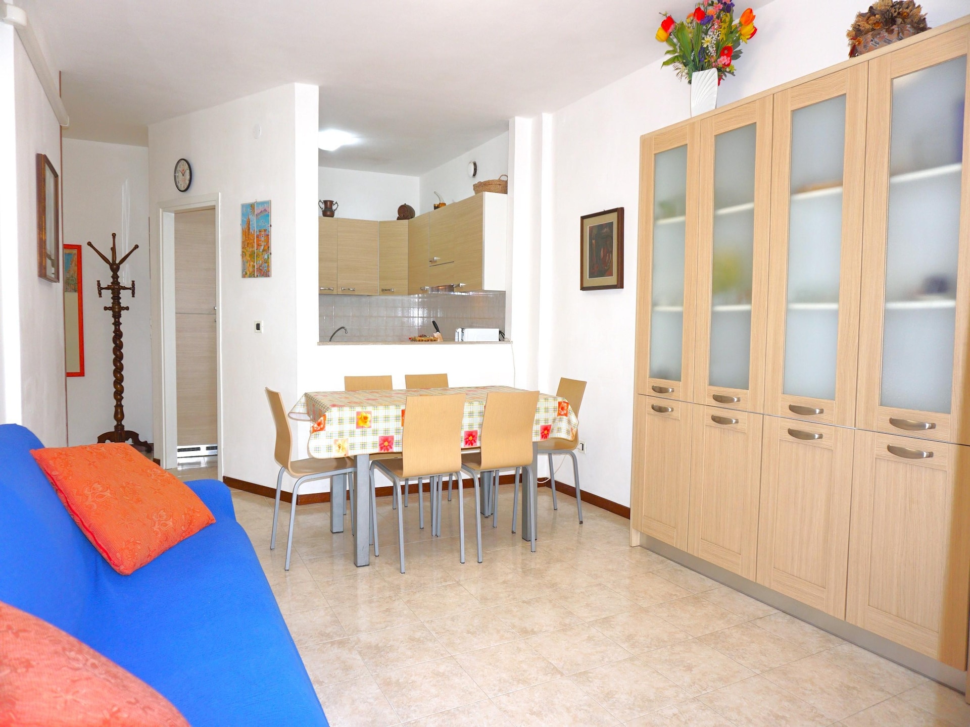 Licht appartement op 50 meter van zee met gedeelde tuin in Porto Santa Margherita - foto 6