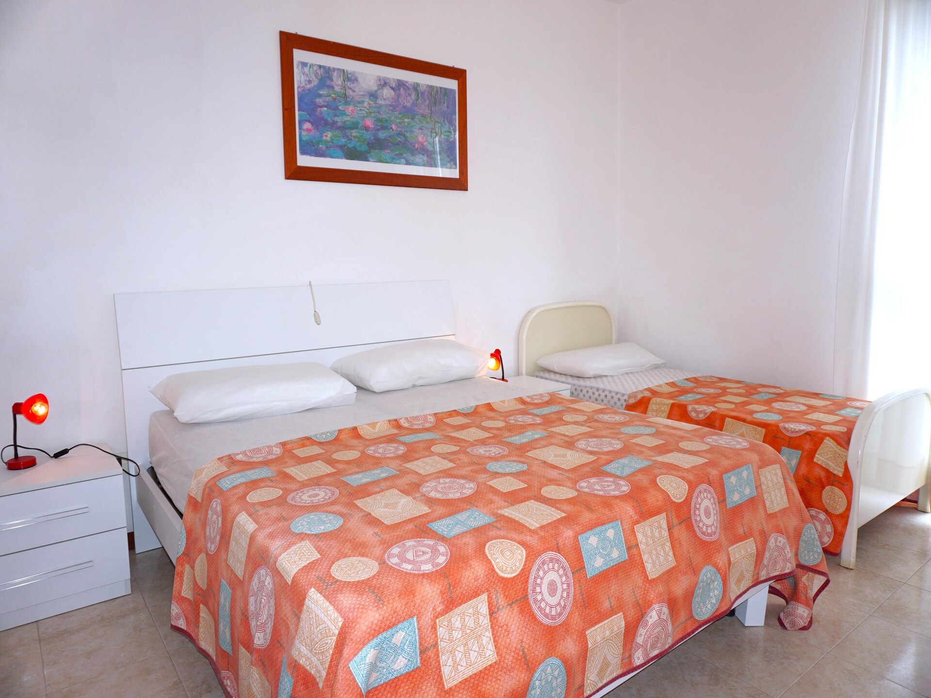 Licht appartement op 50 meter van zee met gedeelde tuin in Porto Santa Margherita - foto 4