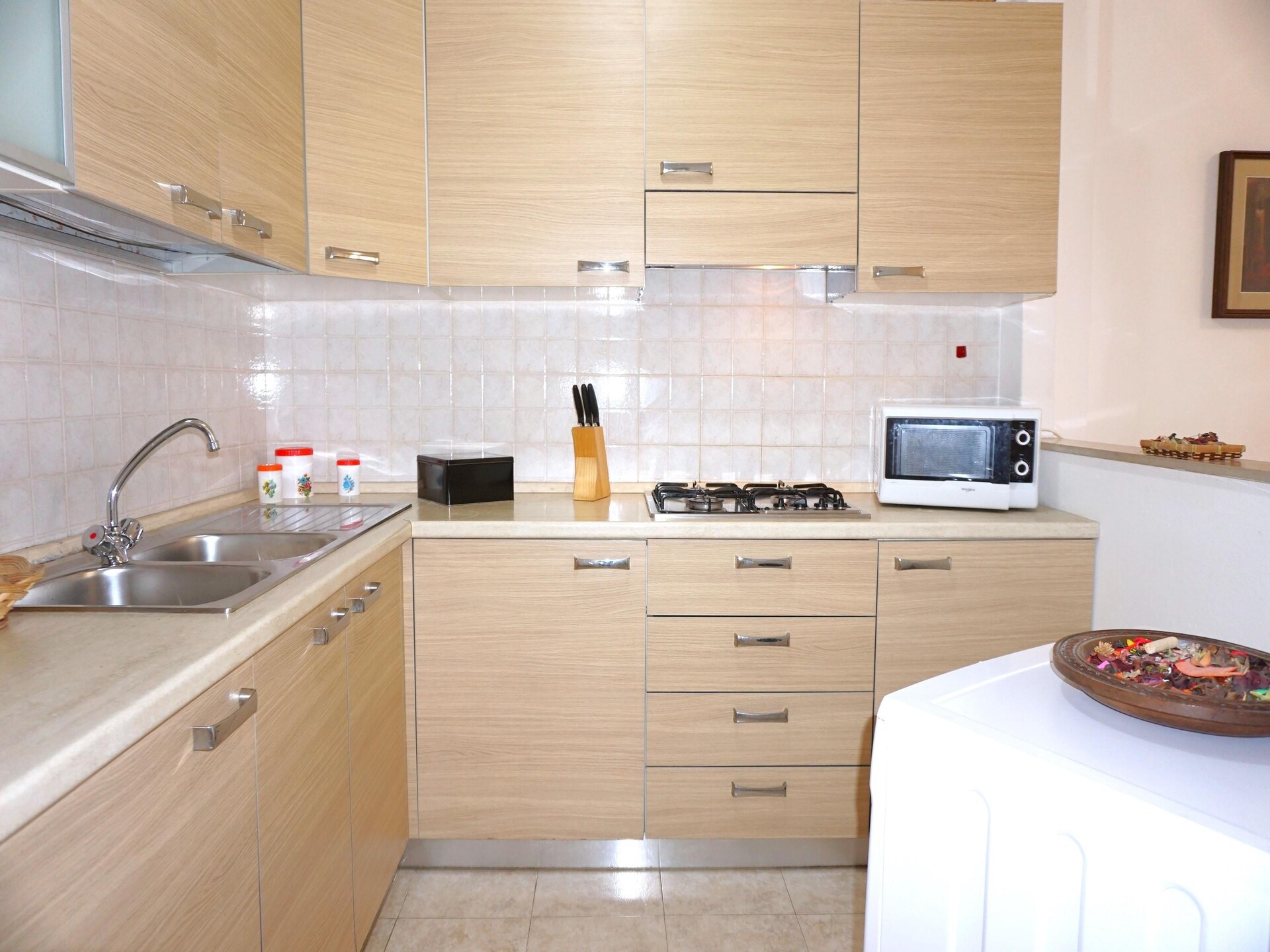 Licht appartement op 50 meter van zee met gedeelde tuin in Porto Santa Margherita - foto 3