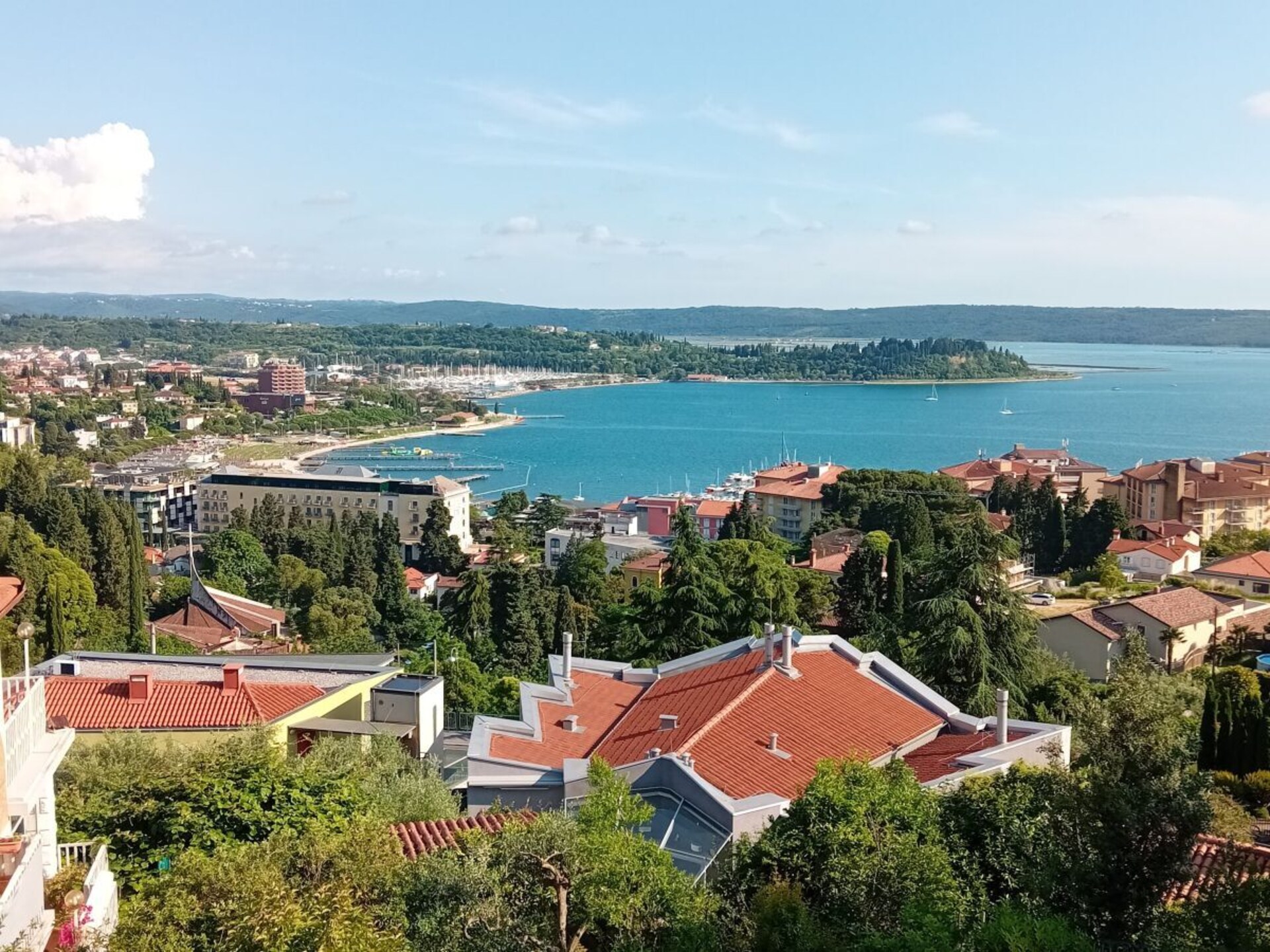 Knus appartement met panoramisch uitzicht in Portorož, vlakbij het centrum - foto 28