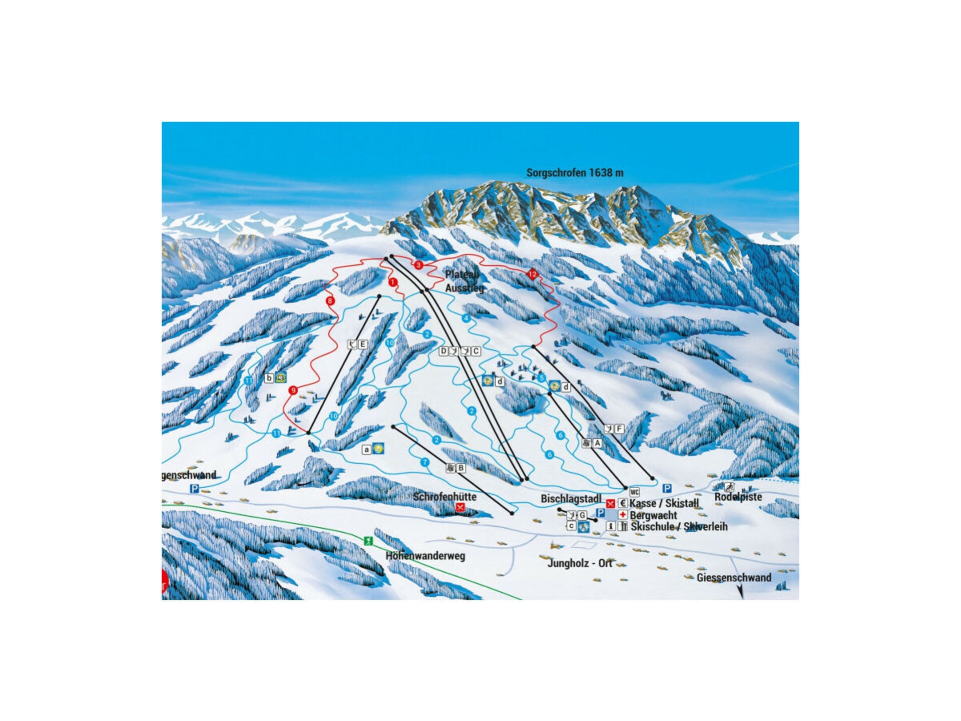Chalet voor 12 personen op 400m van de skilift in Jungholz, Tirol - foto 20