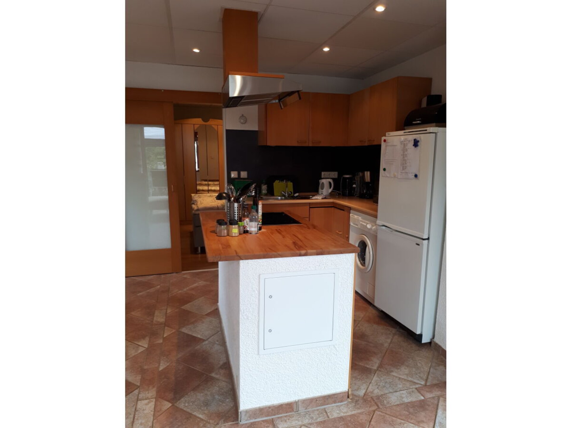 Knus appartement in Weiskirchen met terras, vlakbij premium wandelroutes - foto 15