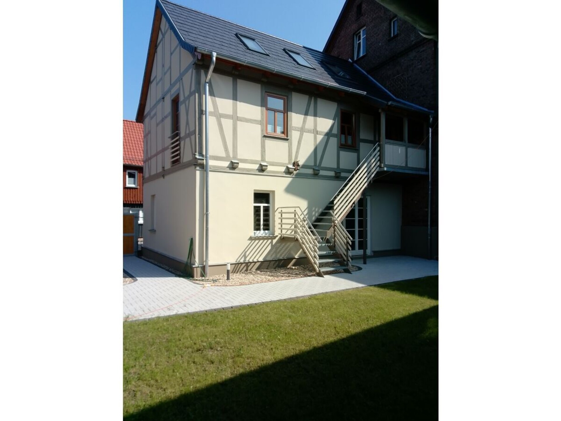 Sfeervol vakantiehuis in Gernrode, Harz – 500m van centrum, 4 pers. - foto 2