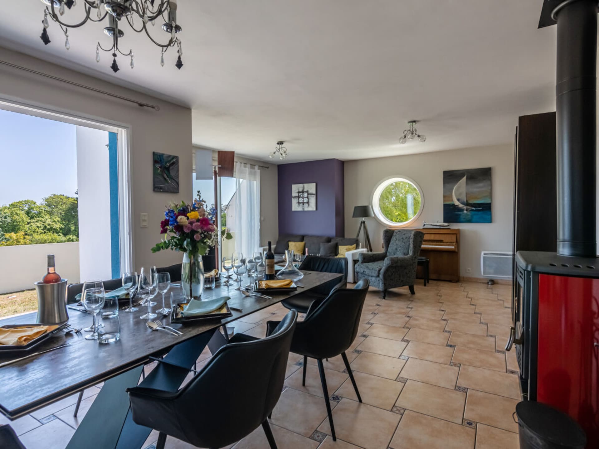 Ruime villa voor 6 in Saint-Pabu, 700m van centrum en dicht bij zee - foto 12