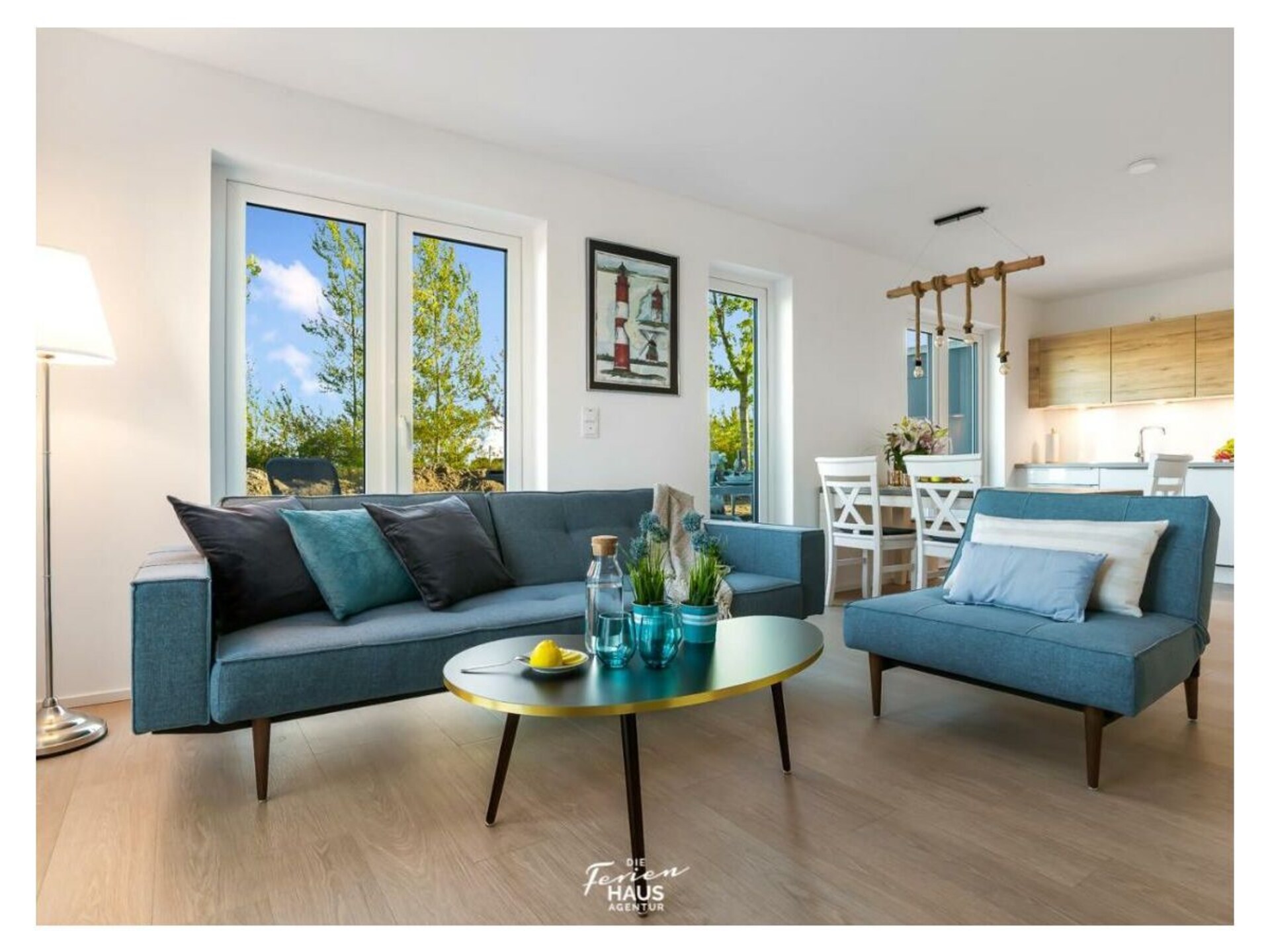 Licht appartement aan de Oostzee met sauna, terras en panoramisch uitzicht - foto 8