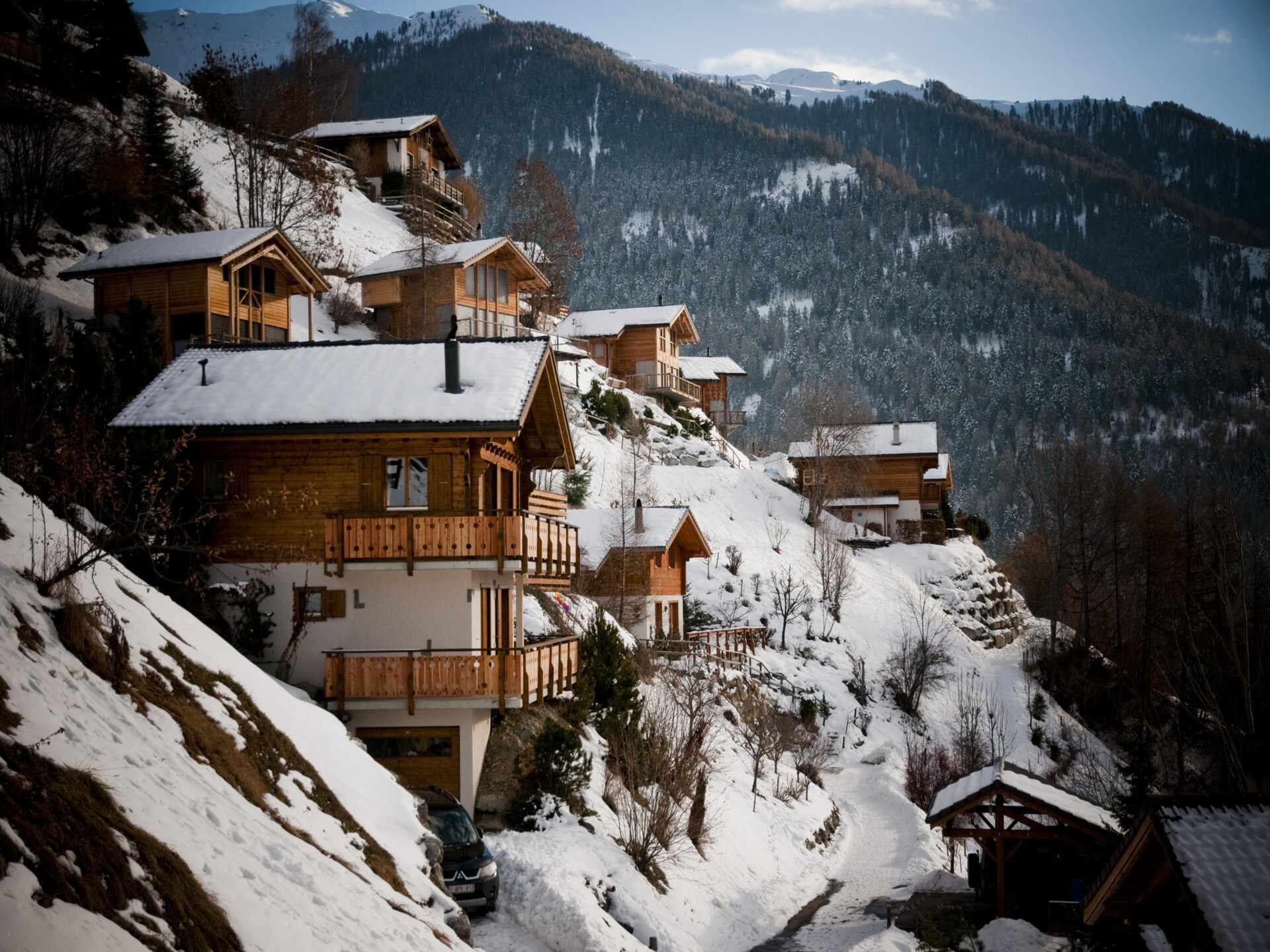 Ruim bergappartement voor 8 personen aan de skipiste in Wali - foto 1