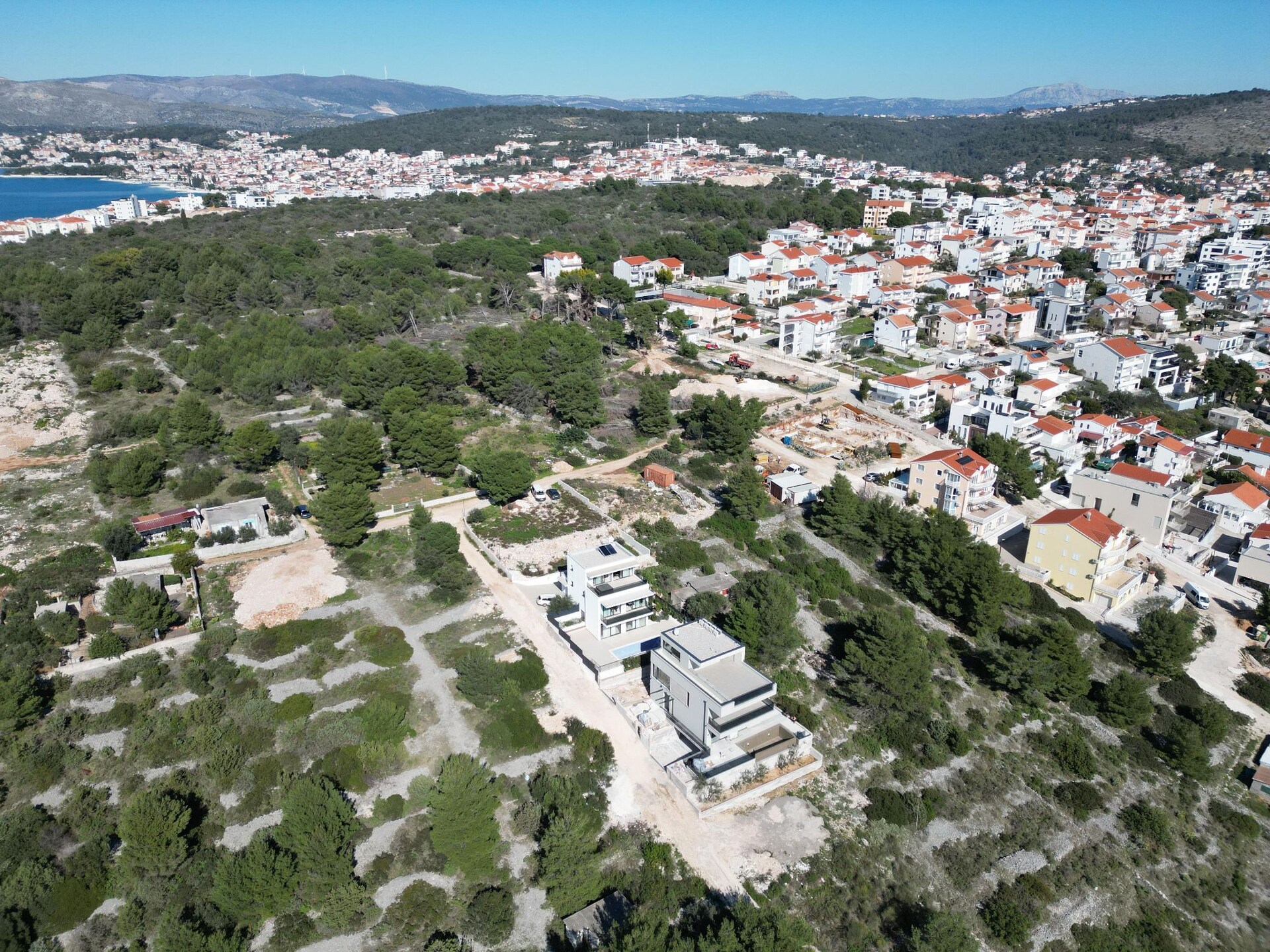 Aan het strand: Ruime villa voor 10 personen in Okrug Gornji - foto 42