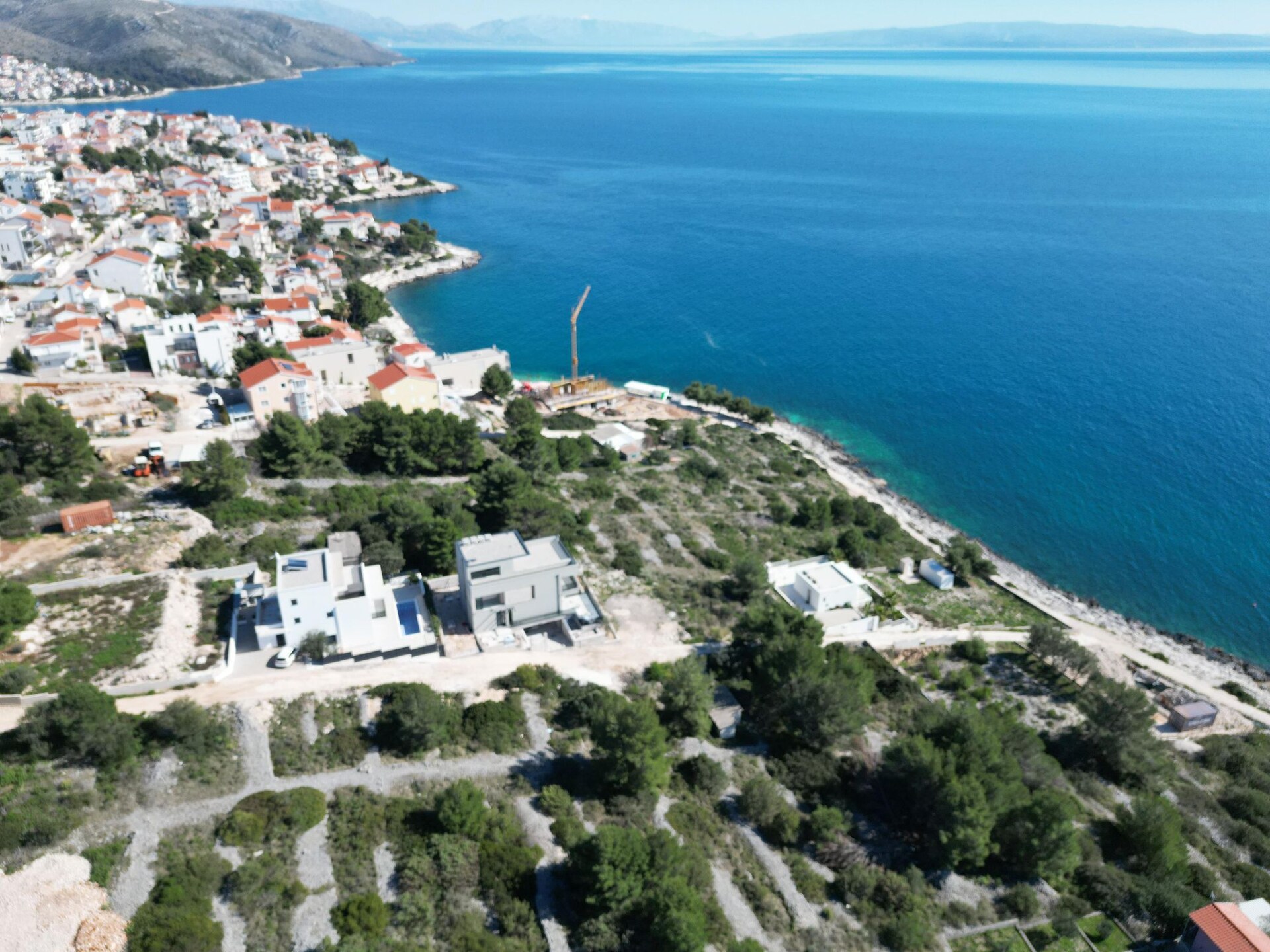 Aan het strand: Ruime villa voor 10 personen in Okrug Gornji - foto 45