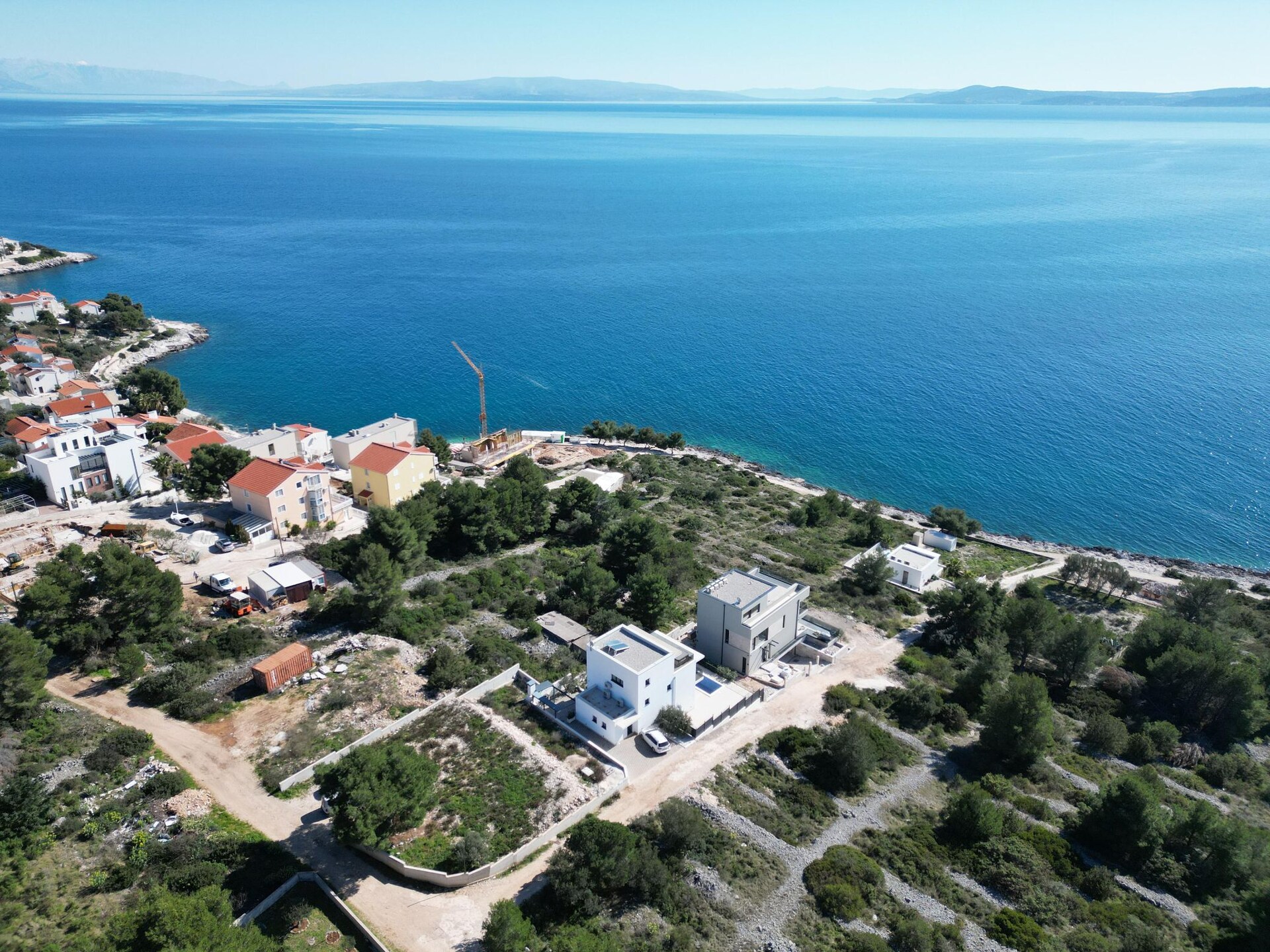 Aan het strand: Ruime villa voor 10 personen in Okrug Gornji - foto 46
