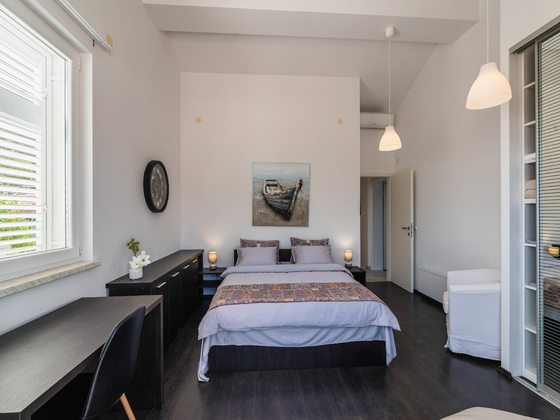 Vakantiehuis Lea: terras met zeezicht in de baai van Maslinica - foto 14
