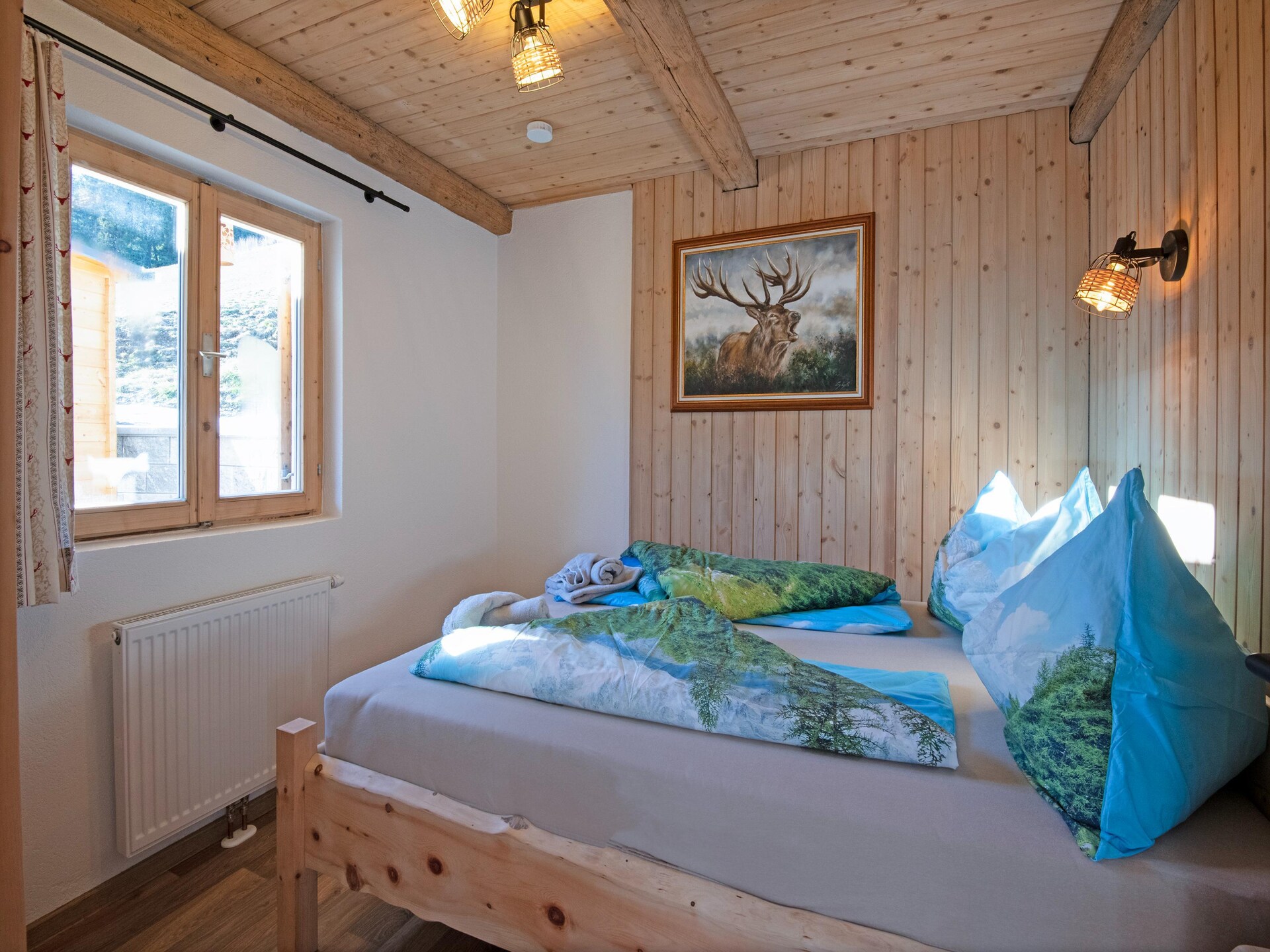 Vrijstaande berghut in Fügenberg met buitensauna en uitzicht op de Alpen - foto 12