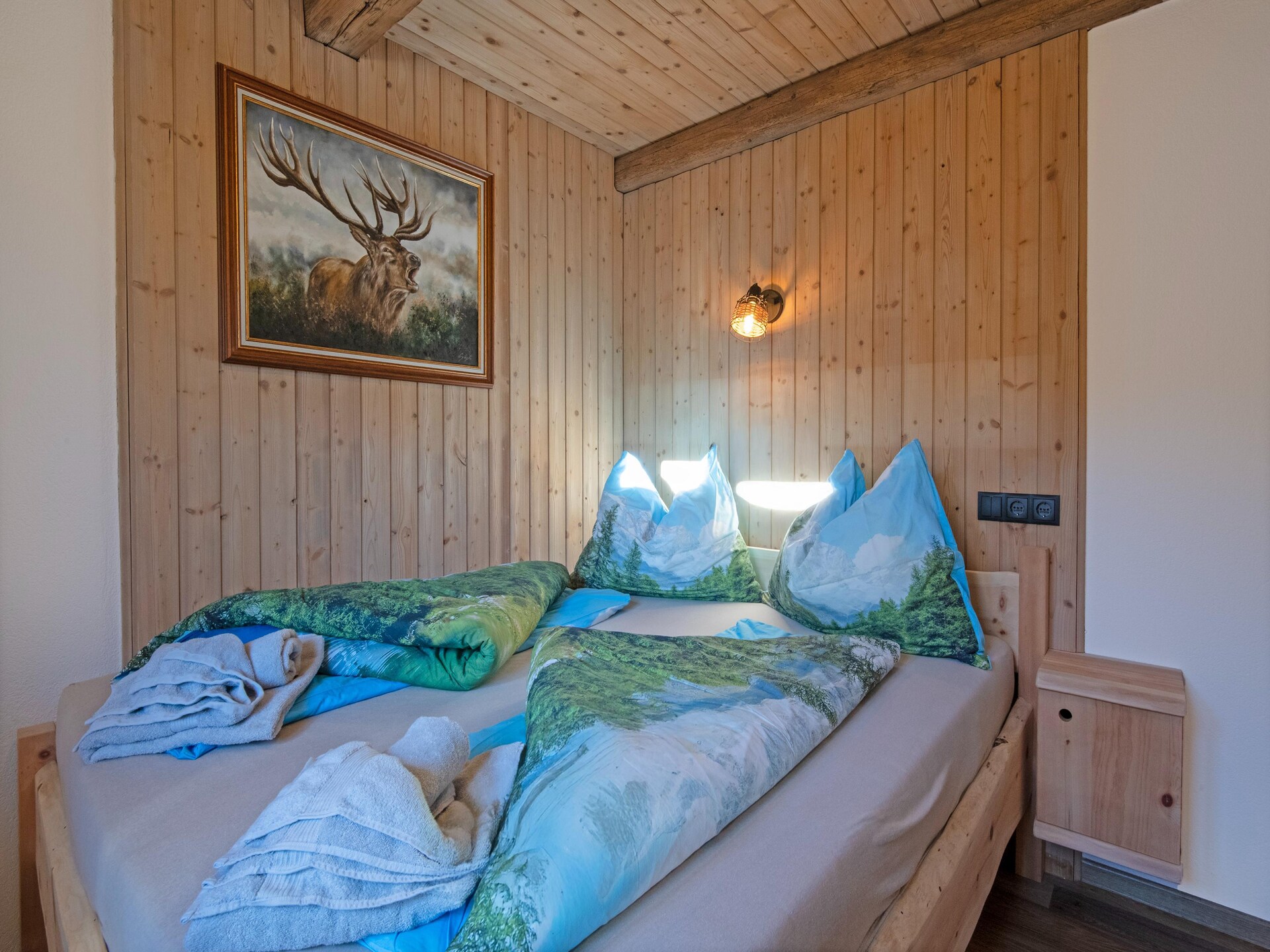 Vrijstaande berghut in Fügenberg met buitensauna en uitzicht op de Alpen - foto 14