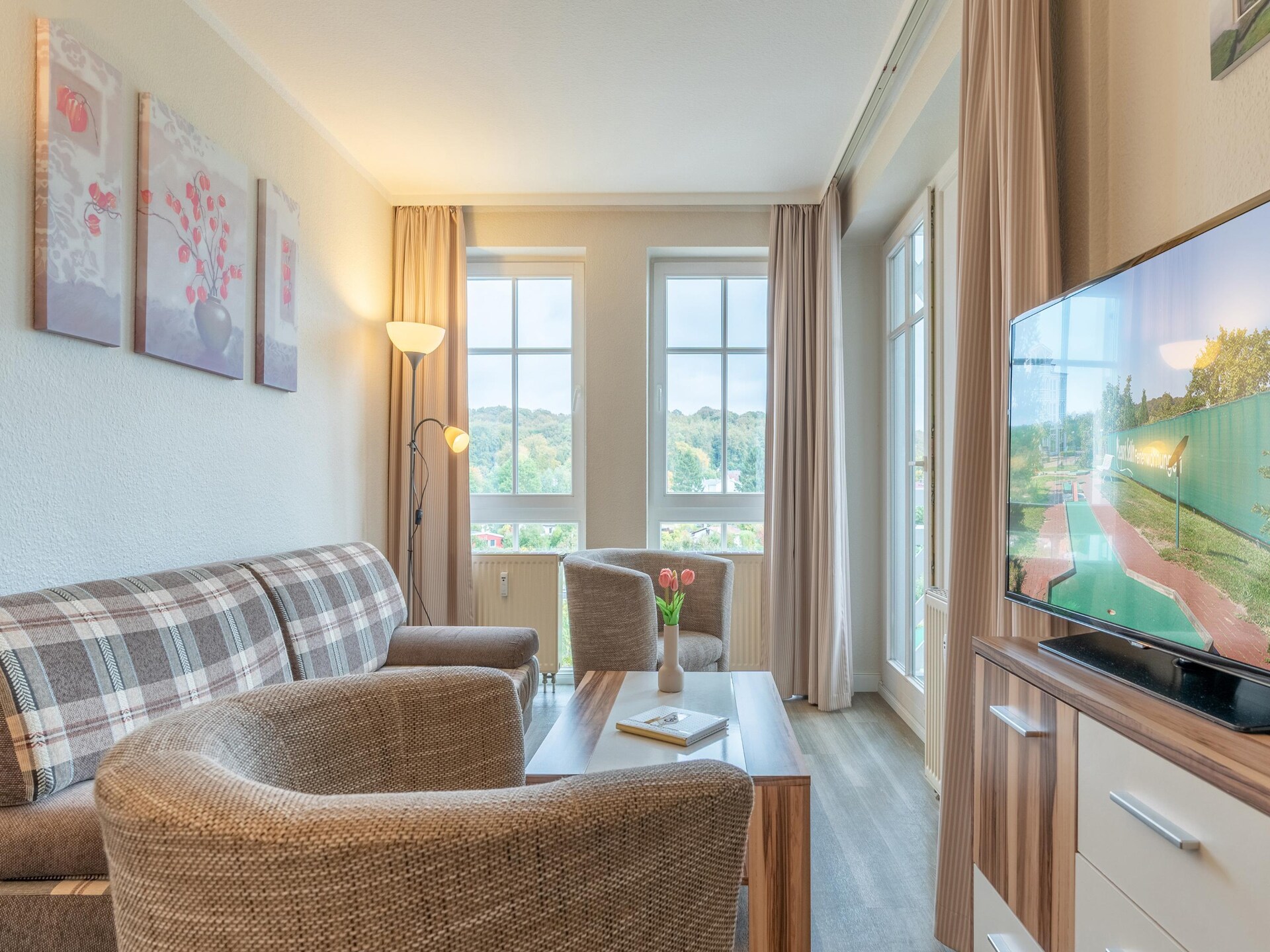 Knus appartement voor 3 in Seepark Sellin, 800m van het strand - foto 3