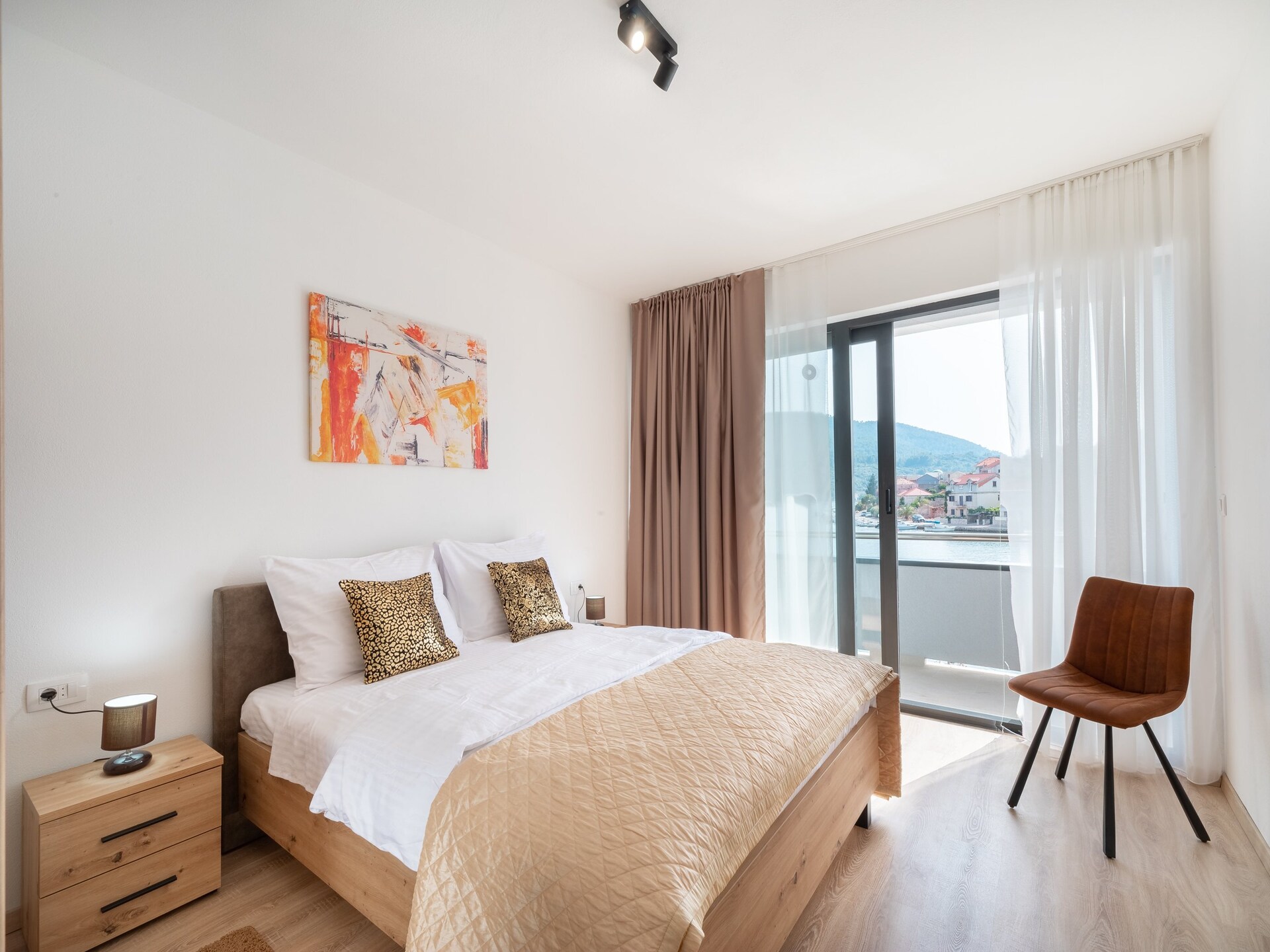 Appartement aan zee met terras en uitzicht op Vela Luka, Korčula - foto 9