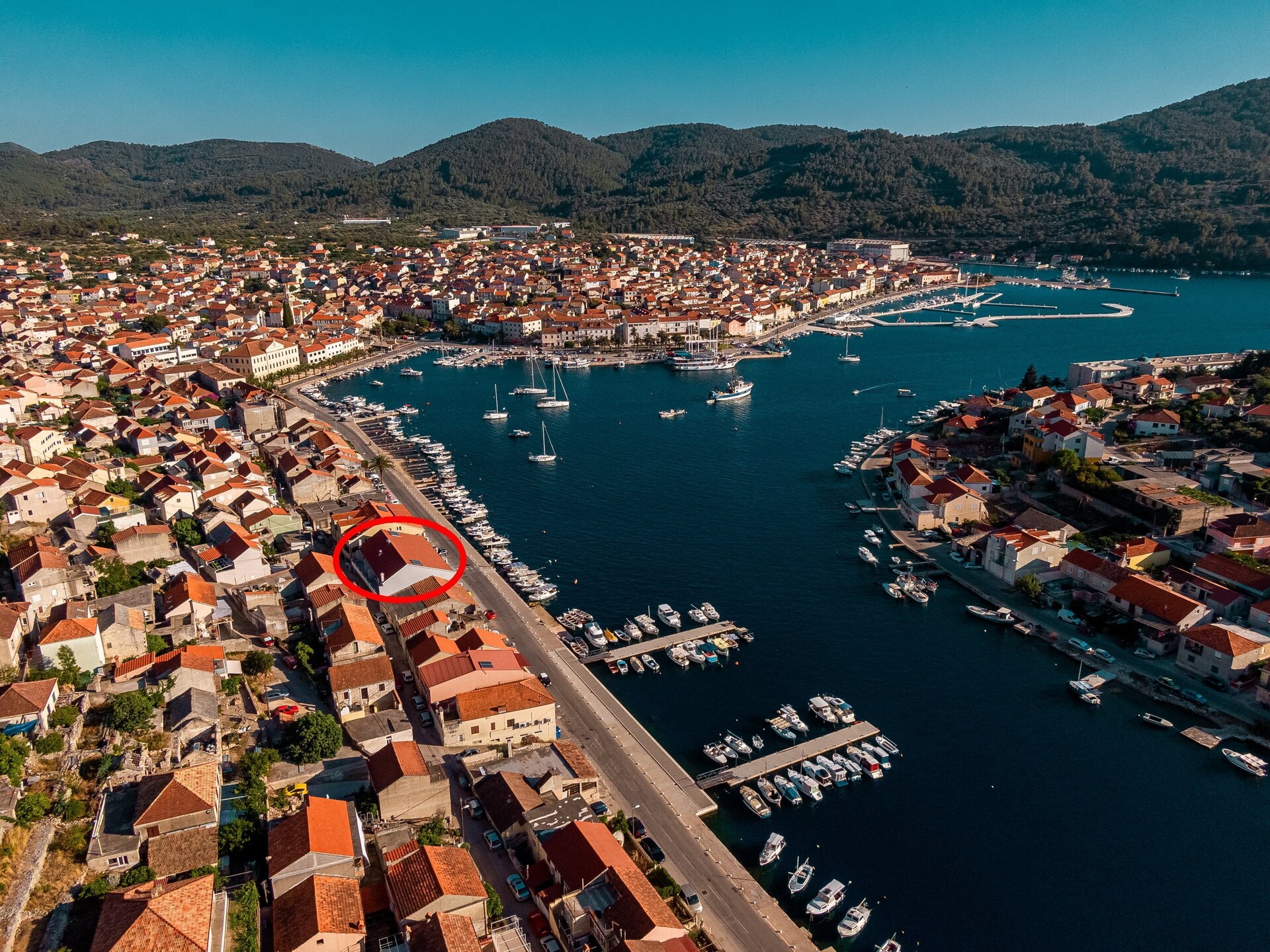 Superior Twin Room met balkon en zeezicht in Vela Luka, Korčula - foto 9