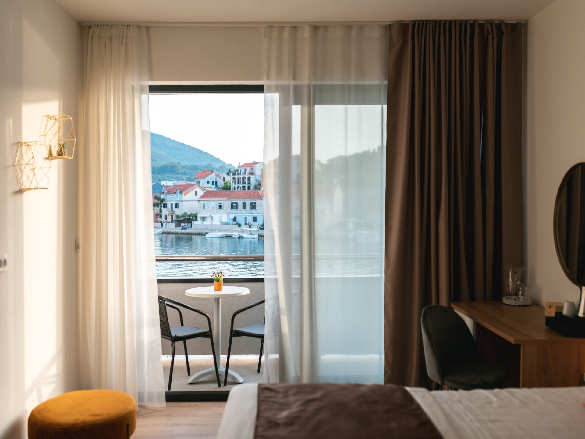Superior Twin Room met balkon en zeezicht in Vela Luka, Korčula - foto 12