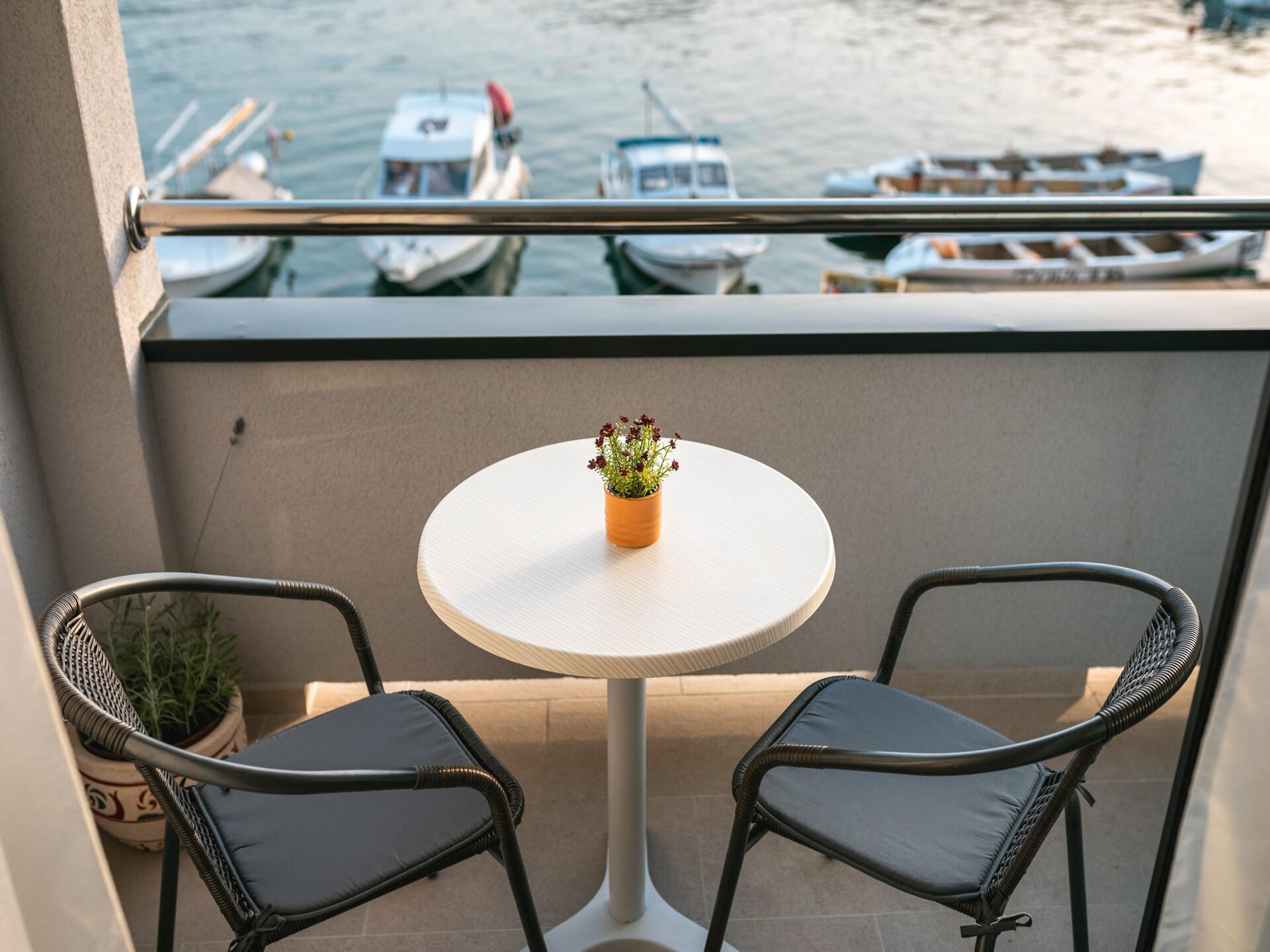 Superior Twin Room met balkon en zeezicht in Vela Luka, Korčula - foto 17