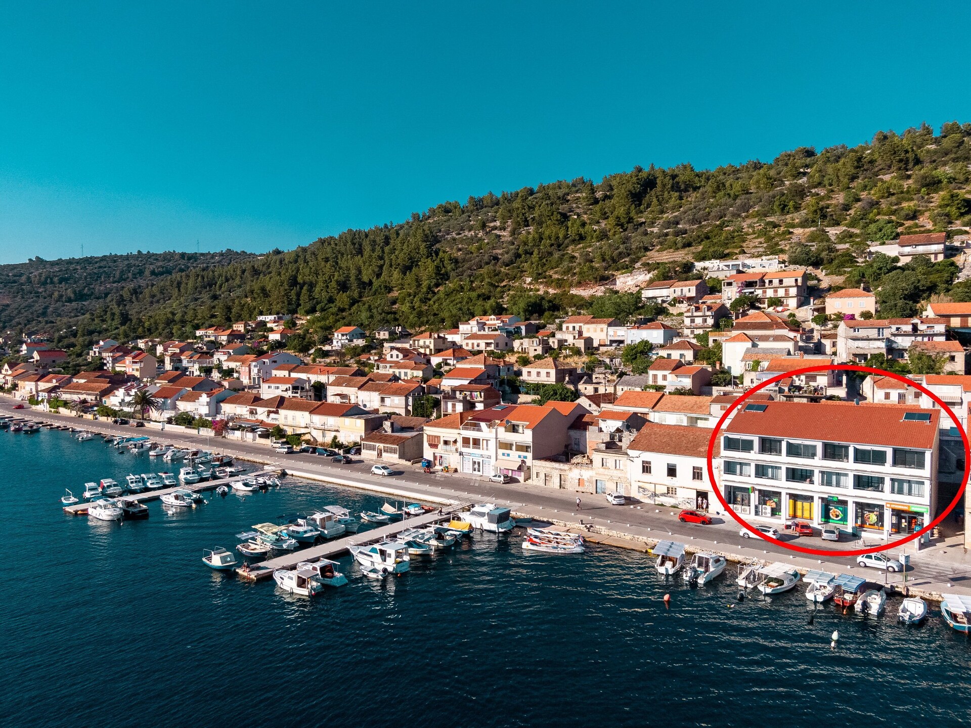 Superior Twin Room met balkon en zeezicht in Vela Luka, Korčula - foto 15