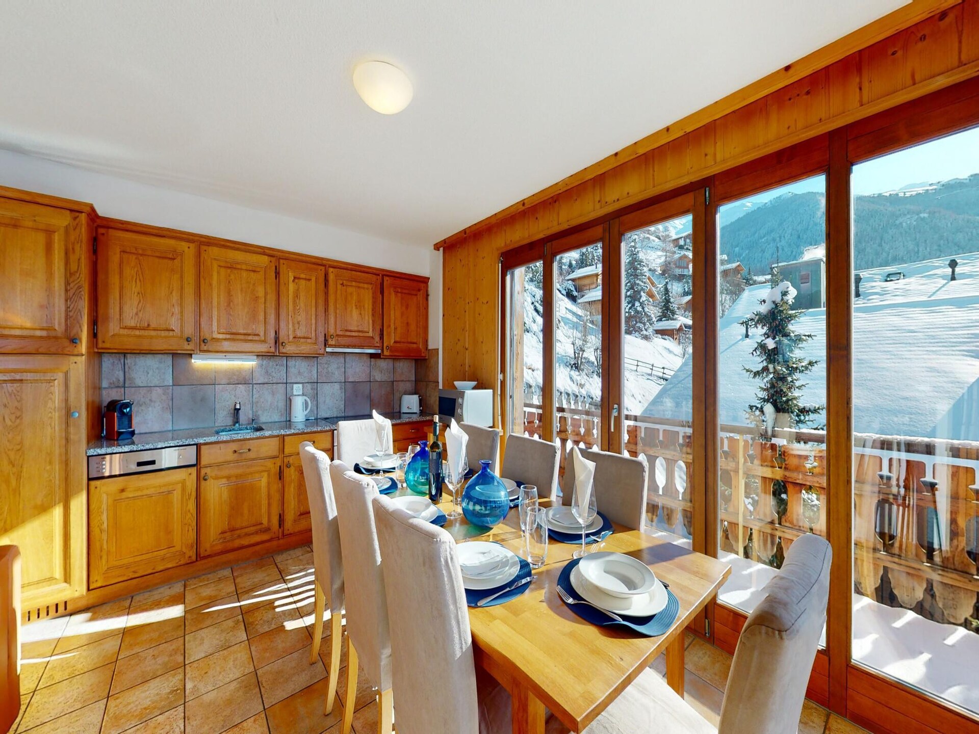 Balcons du Soleil Y2 211 - Rustig appartement voor 6 personen in Wallis - foto 11