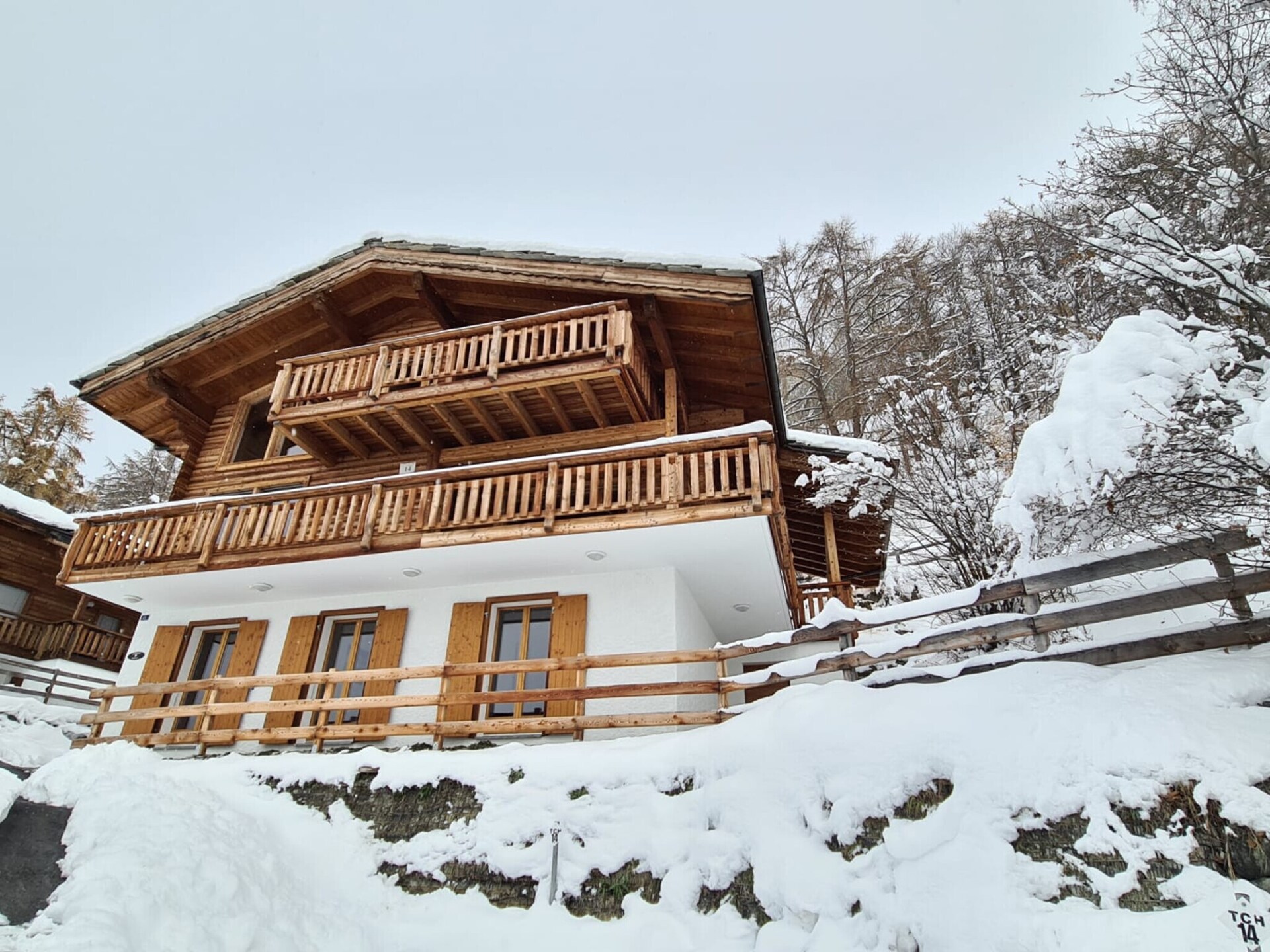 Chalet Tschoueilles 014: Ruim chalet voor 12 personen met bergzicht in Wallis - foto 7
