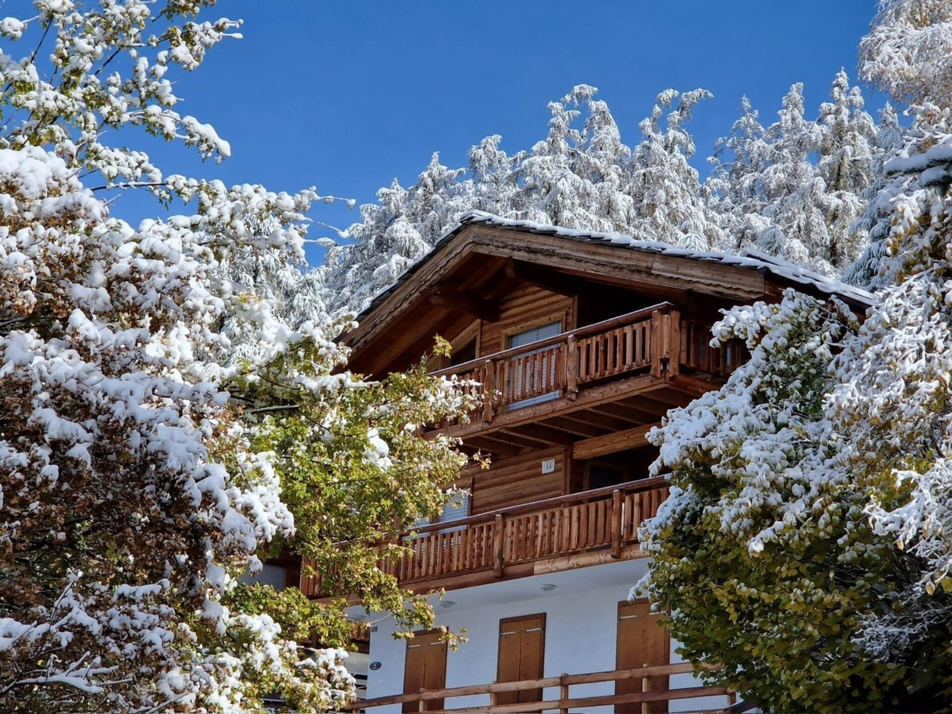 Chalet Tschoueilles 014: Ruim chalet voor 12 personen met bergzicht in Wallis - foto 26