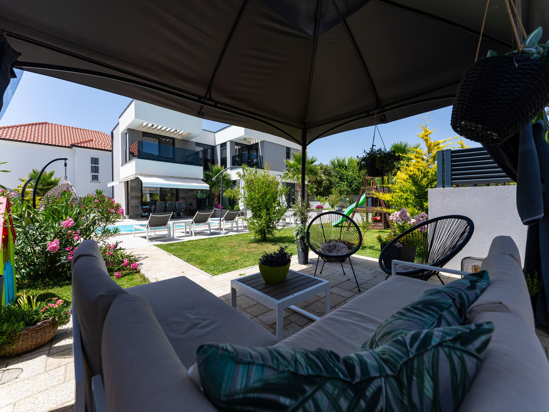 Villa Nina: Ruim familieparadijs met privézwembad nabij strand Zaton - foto 29
