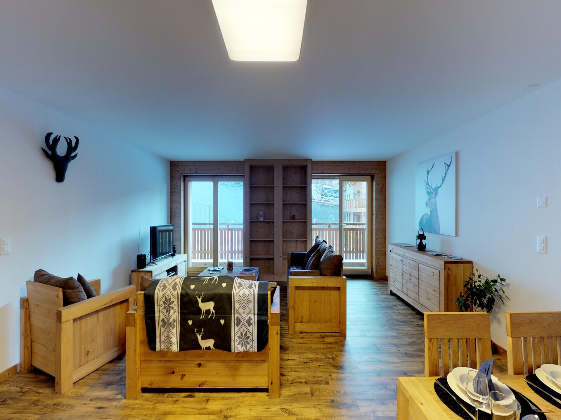 Luxueus ski-in/ski-out appartement voor 8 personen in Wallis, Zwitserland - foto 9