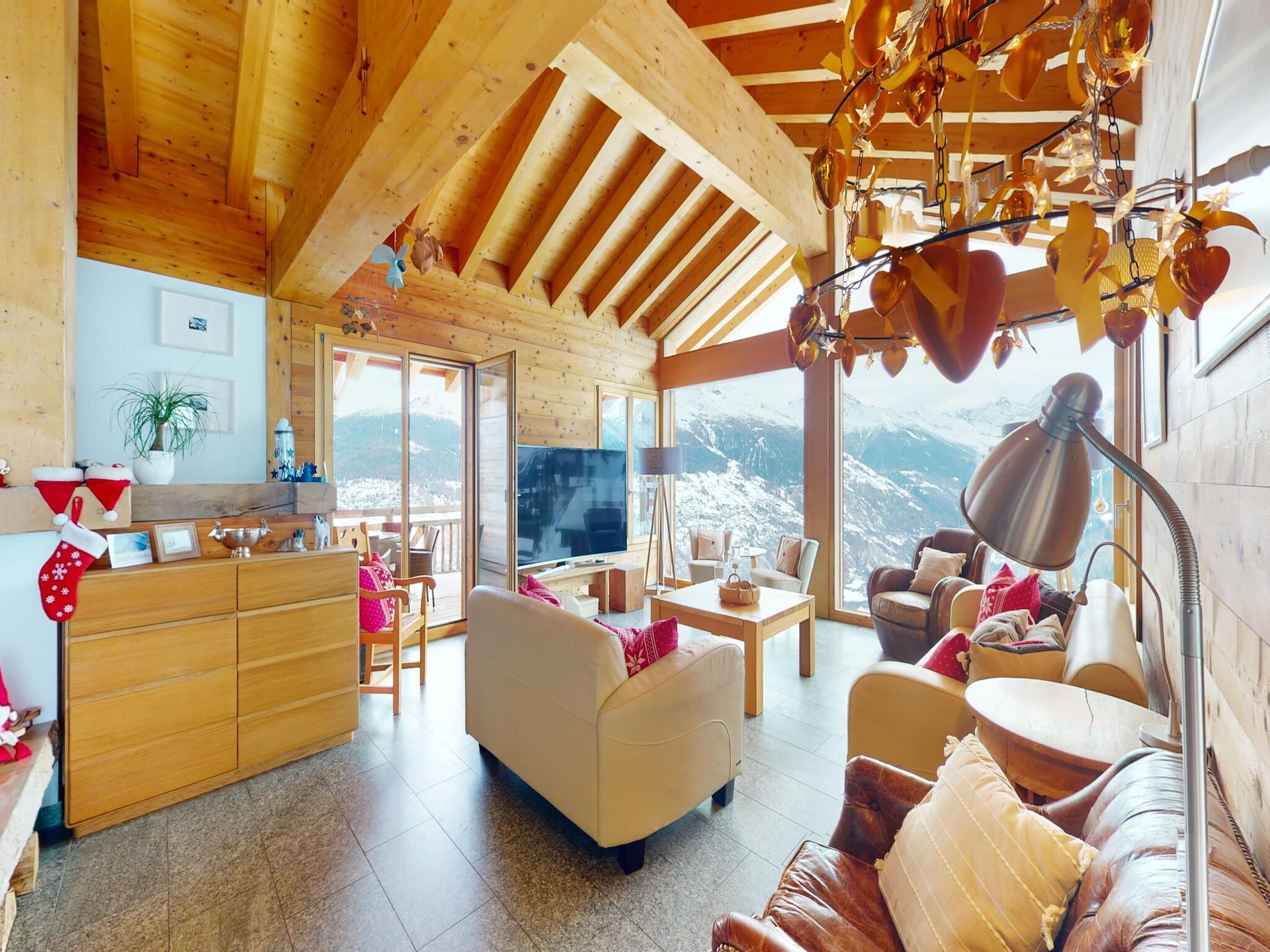 Luxe 5-sterren chalet met jacuzzi en sauna voor 12 personen in Hérémence - foto 7