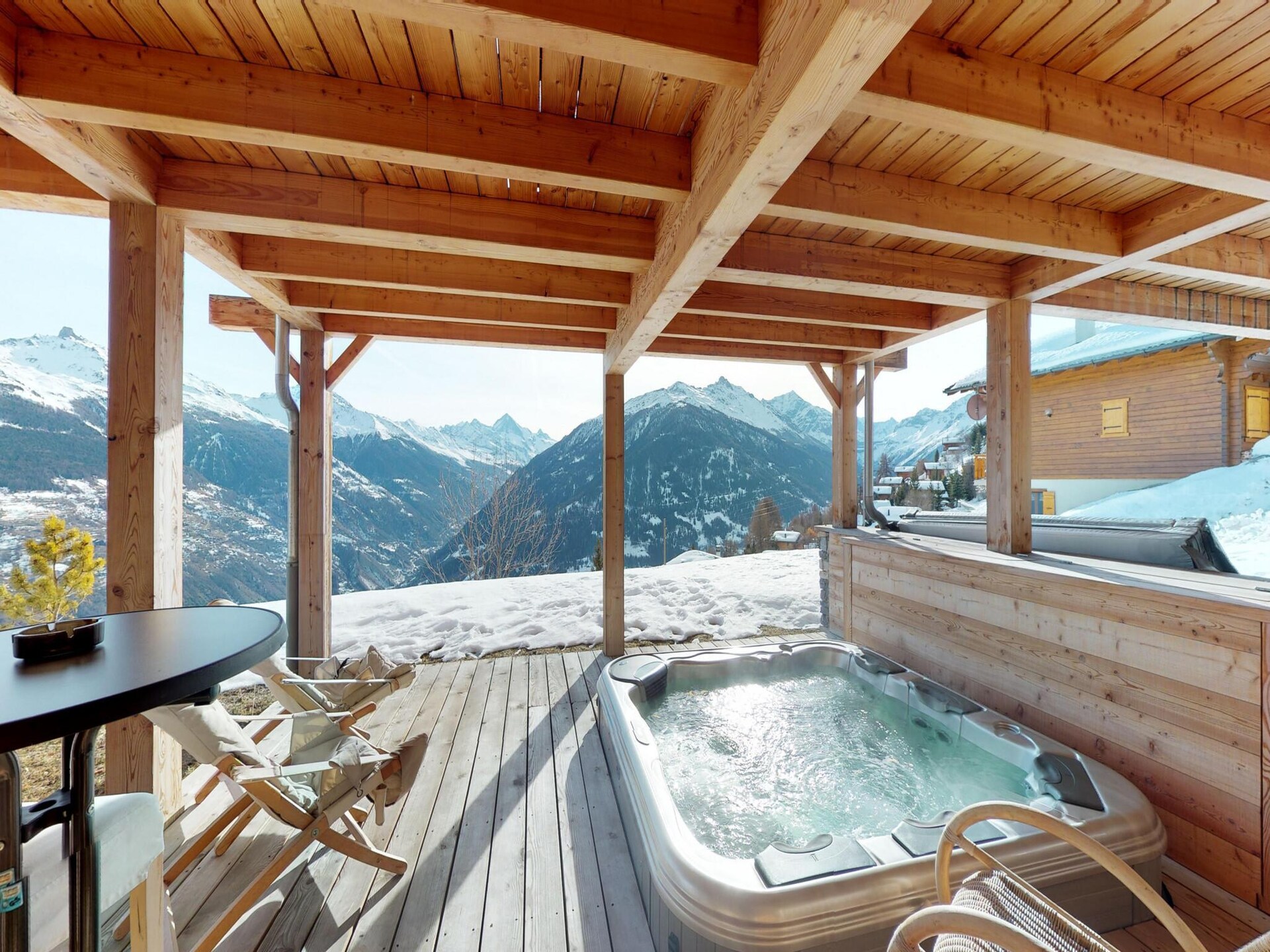 Luxe 5-sterren chalet met jacuzzi en sauna voor 12 personen in Hérémence - foto 30