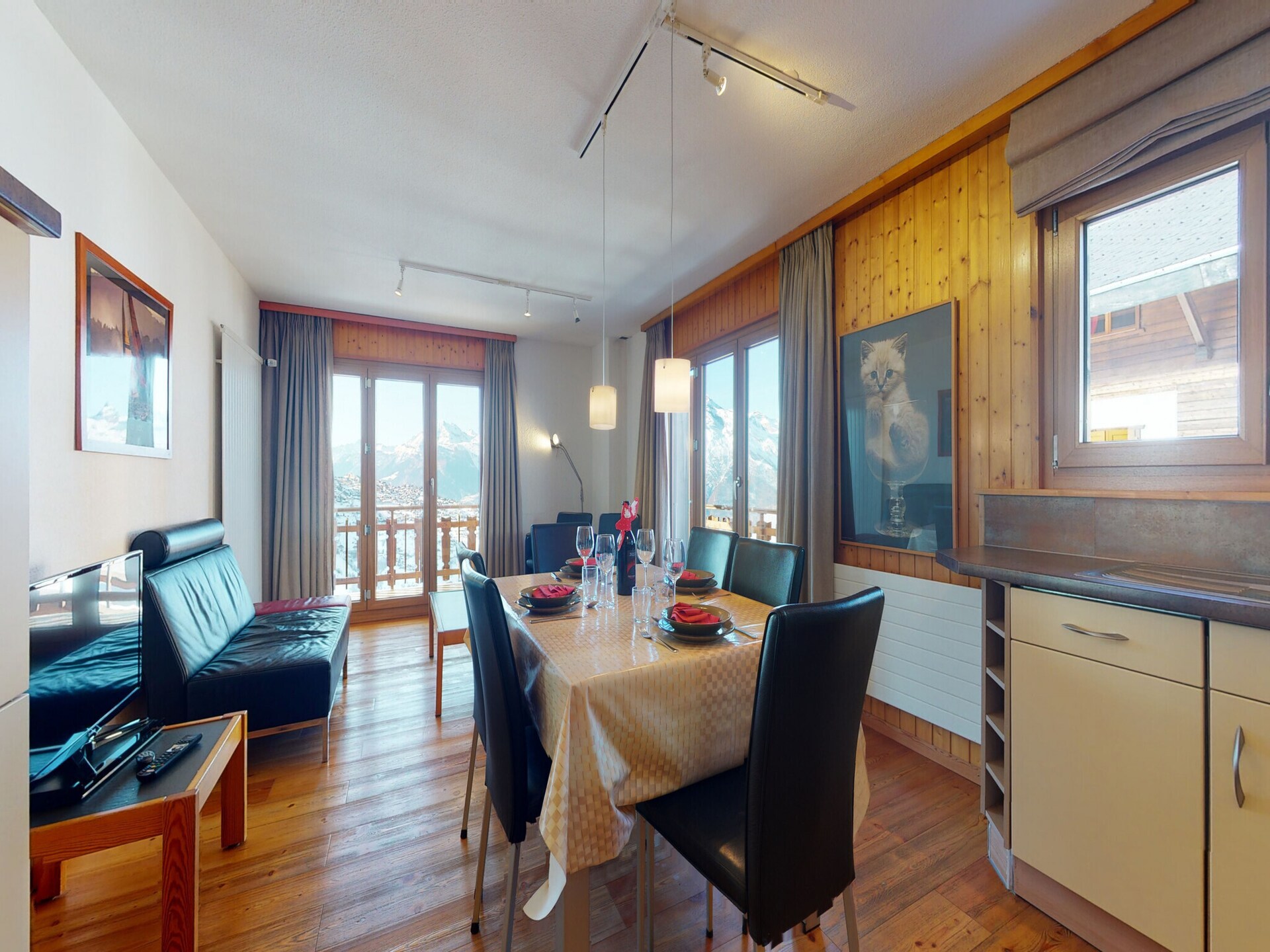 Bergappartement voor 5 in WALI – 2 slaapkamers, 70m², dichtbij de piste - foto 15