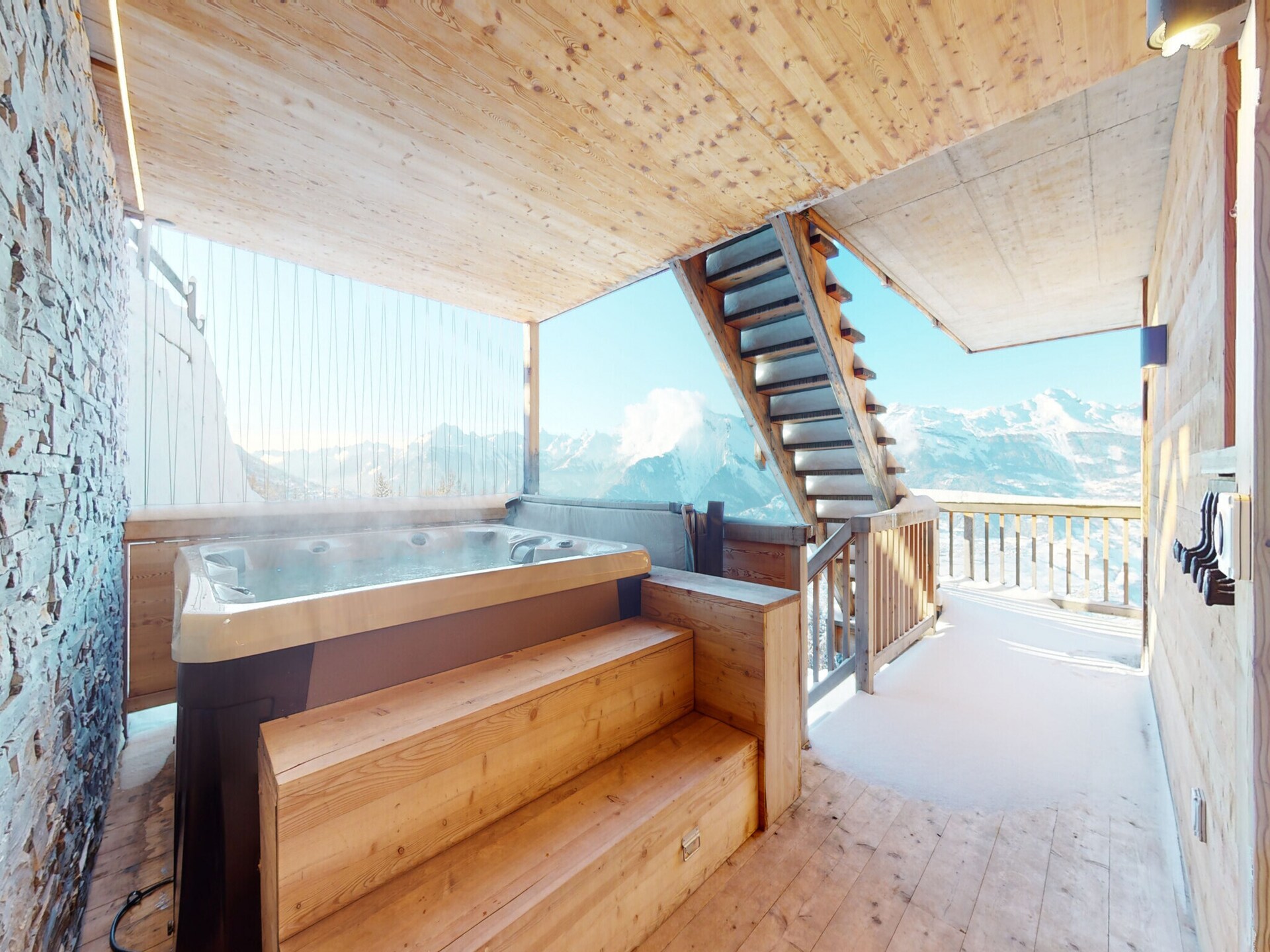 Luxe chalet voor 16 personen met sauna direct aan de skipiste in Wallis - foto 25
