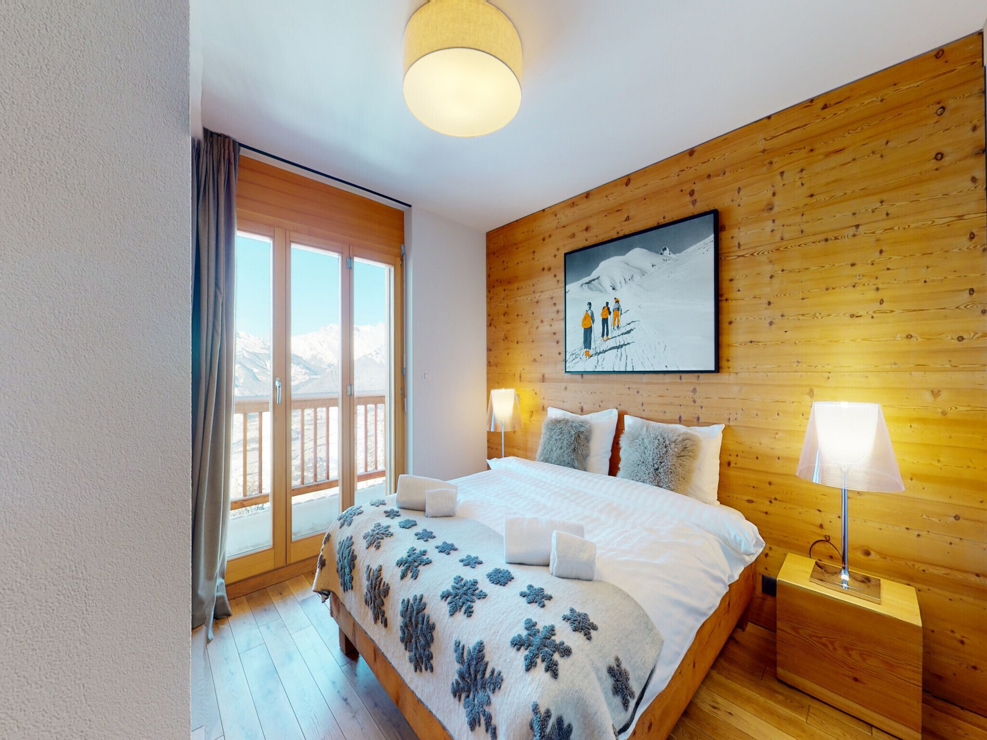 Luxe chalet voor 16 personen met sauna direct aan de skipiste in Wallis - foto 18