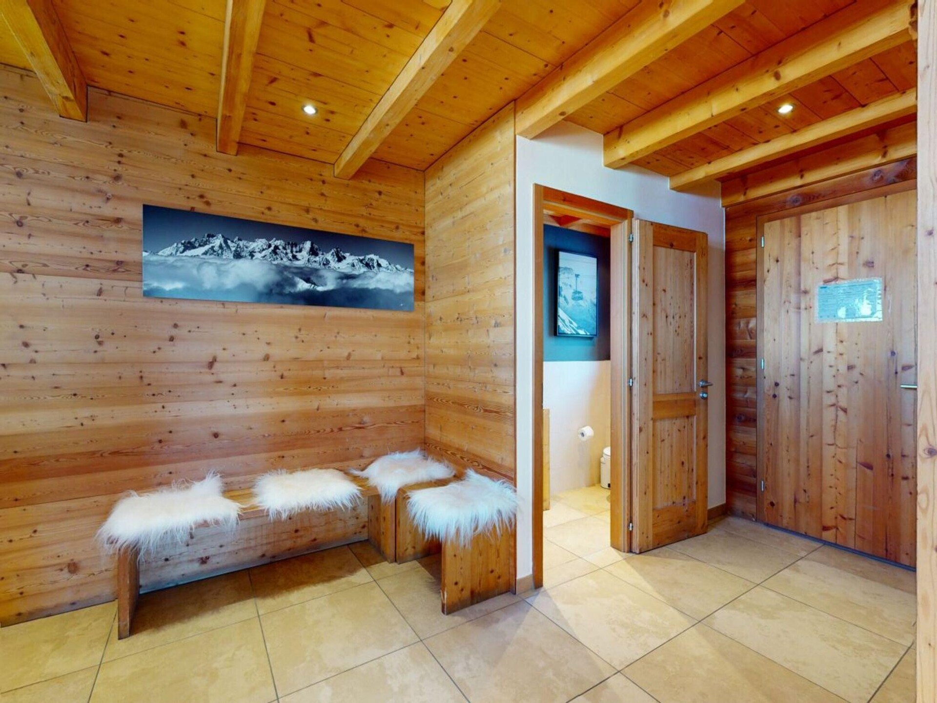 Luxe chalet voor 16 personen met sauna direct aan de skipiste in Wallis - foto 26